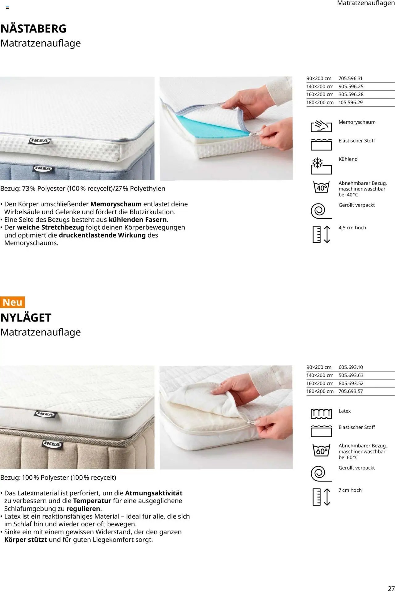 Ikea Prospekt  Schlafkomfort	 (2025-09-30 - 2026-09-30)