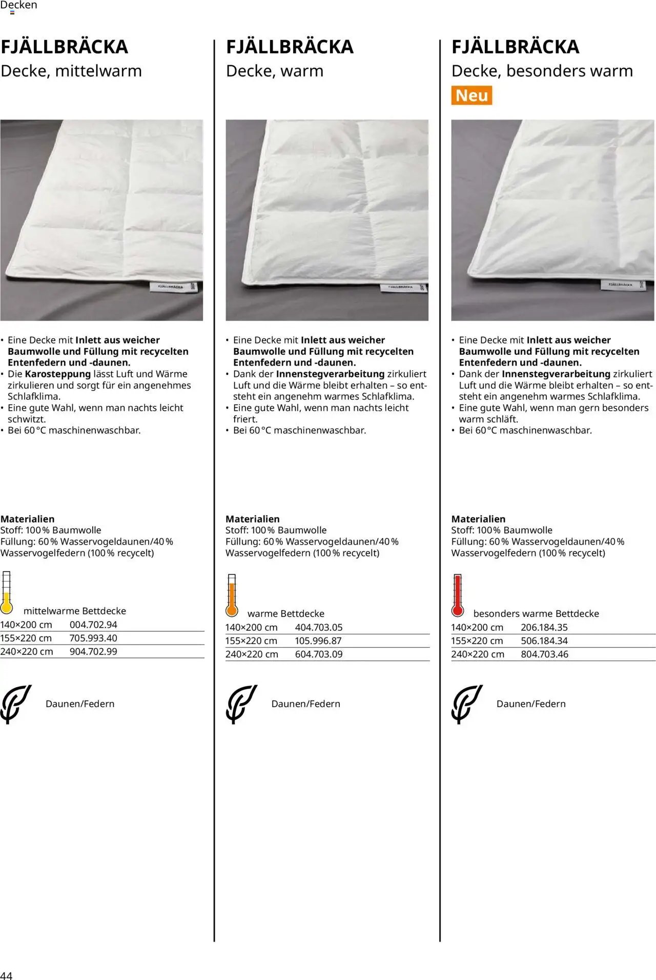 Ikea Prospekt  Schlafkomfort	