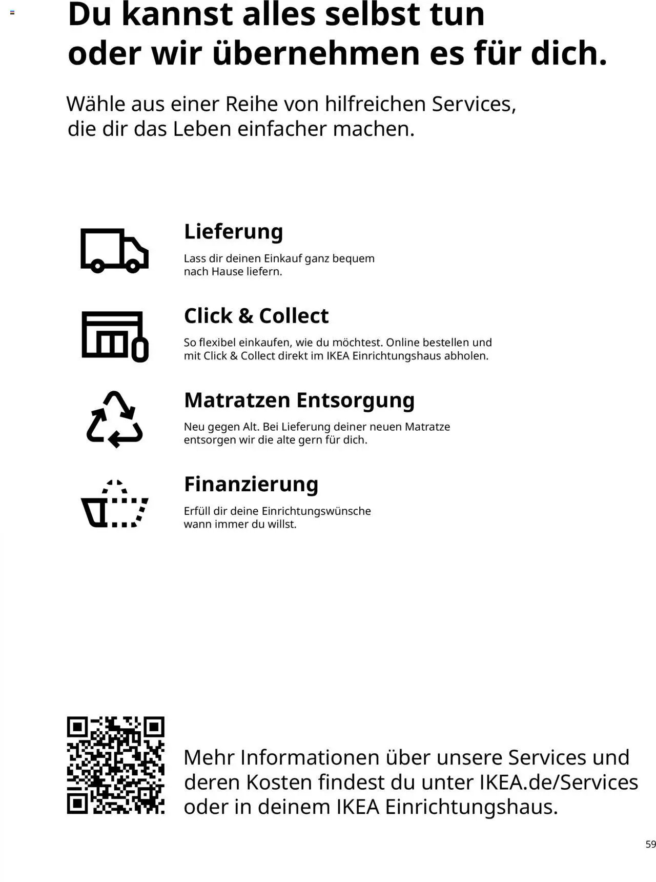 Ikea Prospekt  Schlafkomfort	
