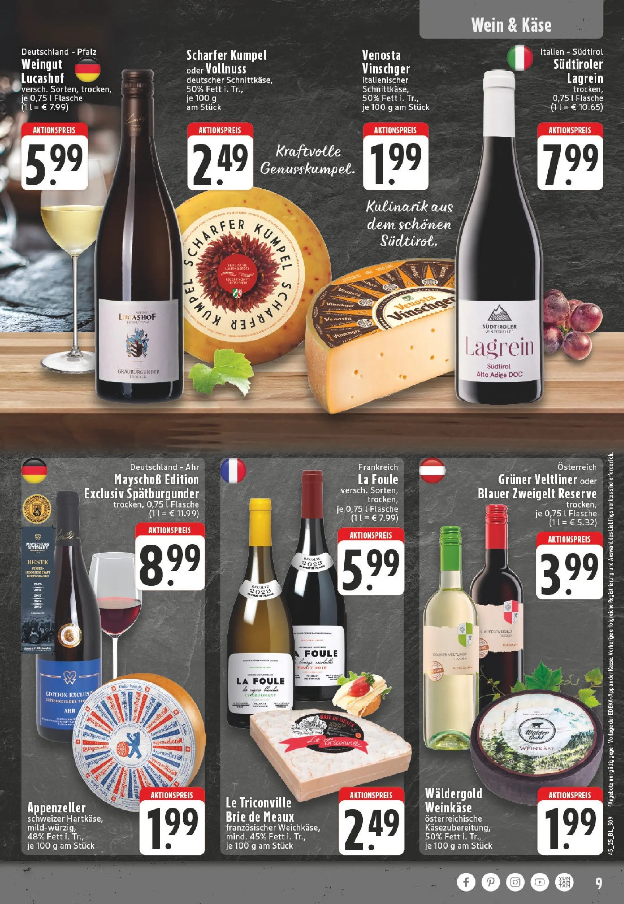 Edeka prospekt Wesel-Ginderich	