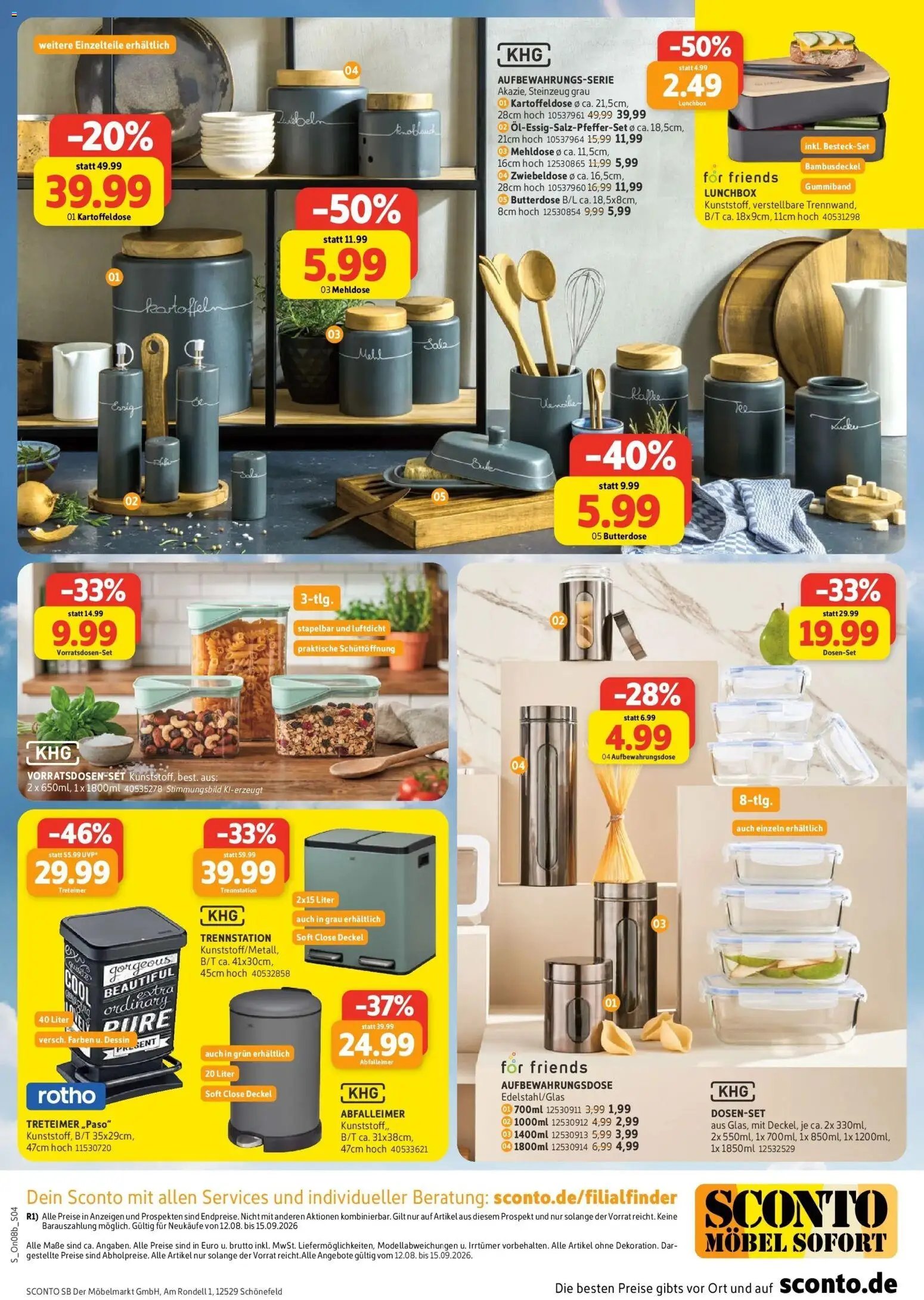 Sconto - SCONTO: Prospekt