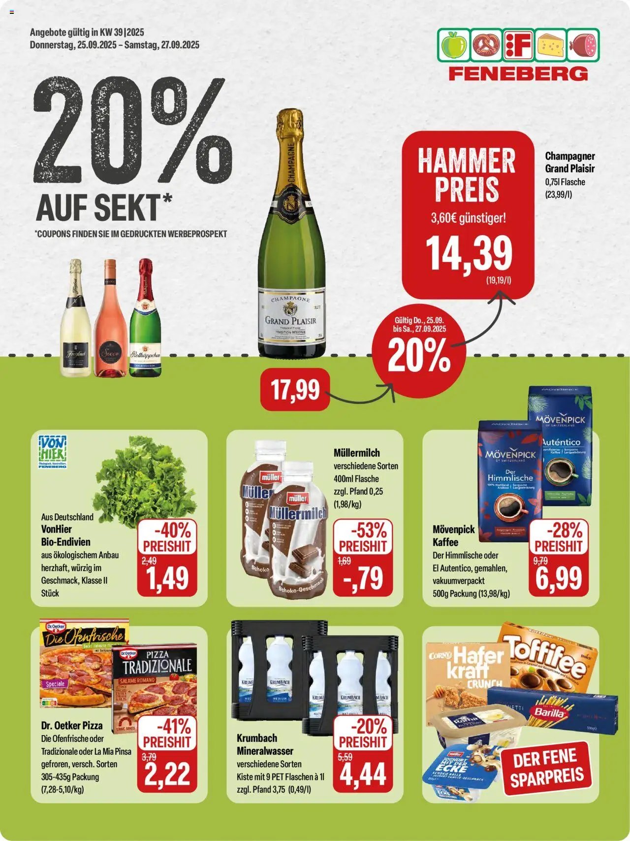 Feneberg Angebote (2025-09-25 - 2025-09-27) | 1
