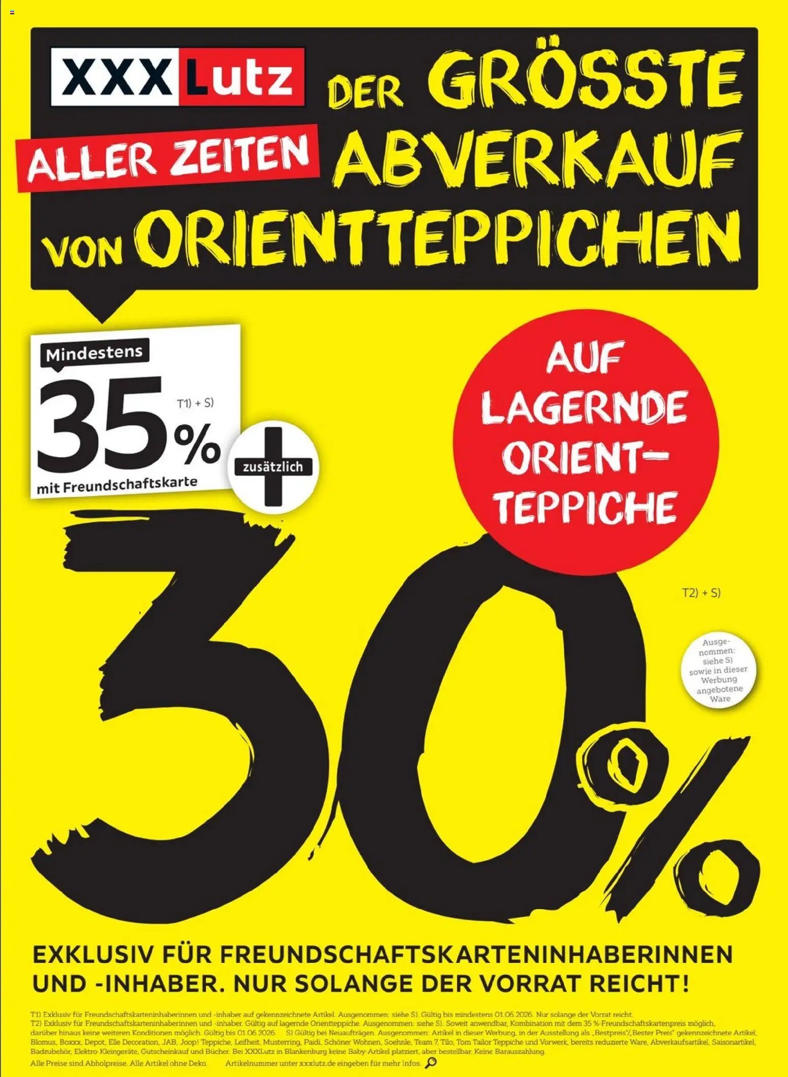 XXXLutz Marken Bestpreis