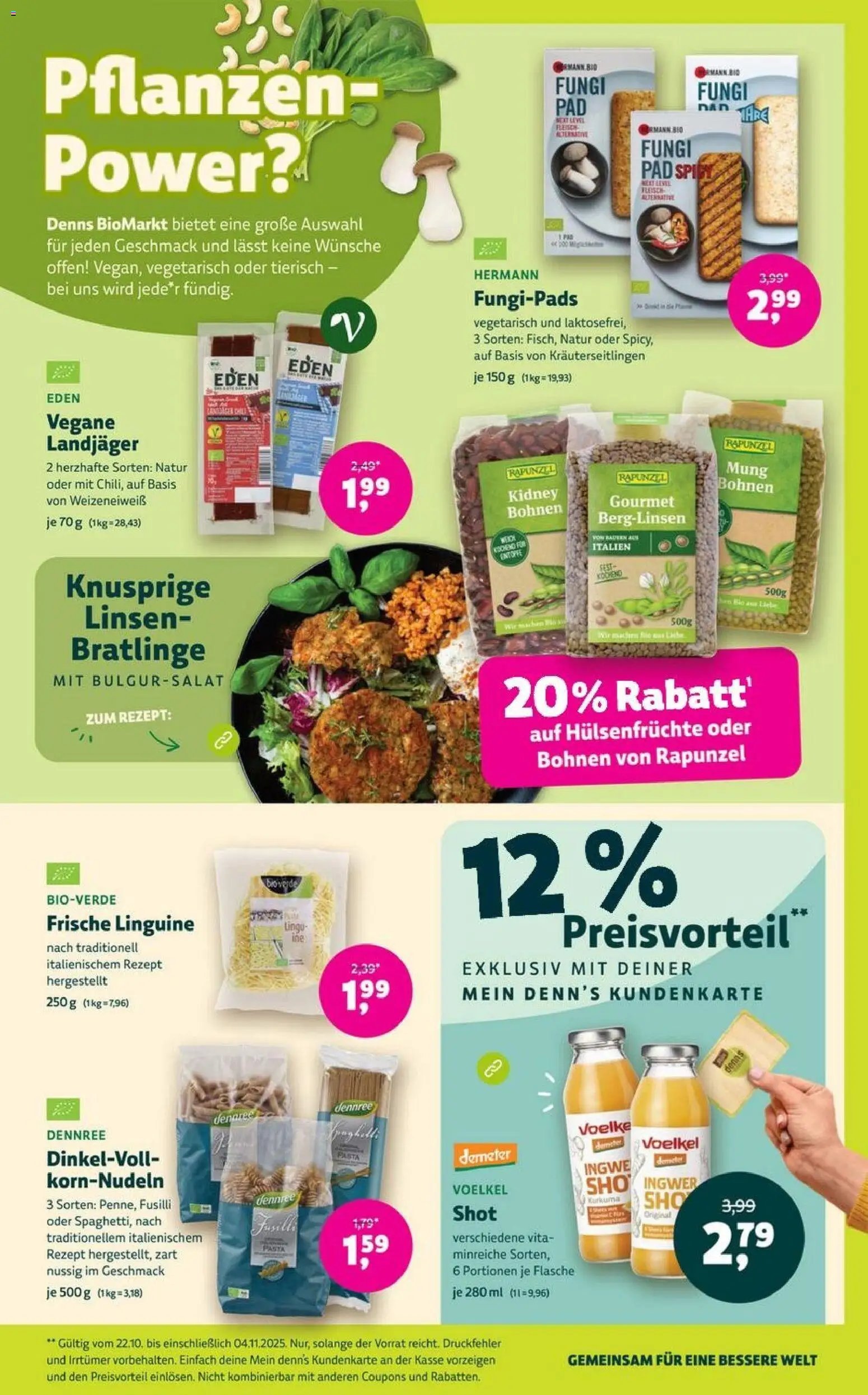 Denns BioMarkt Angebote (2025-10-22 - 2025-11-04)