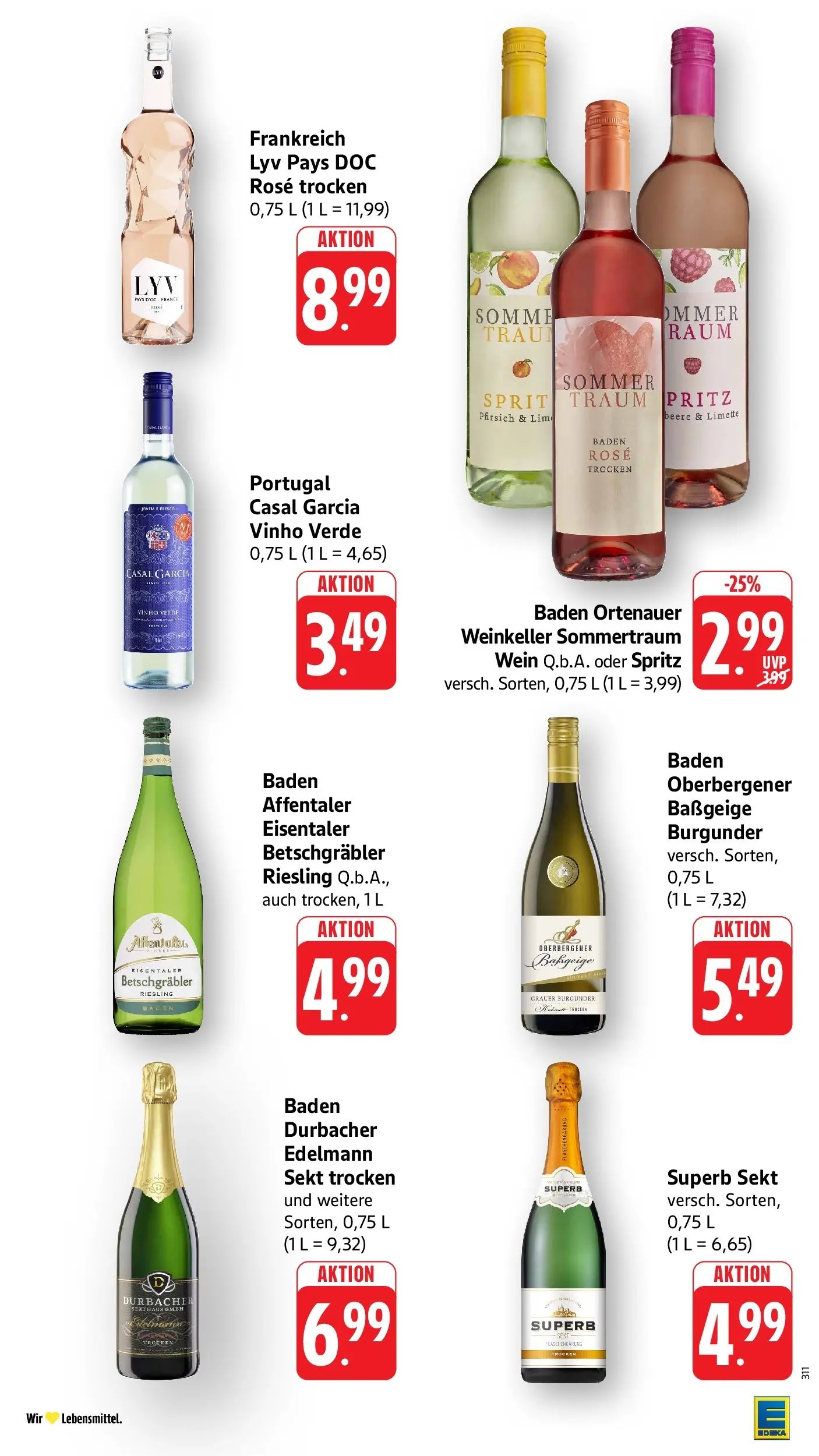Edeka prospekt Karlsbad-Langensteinbach	