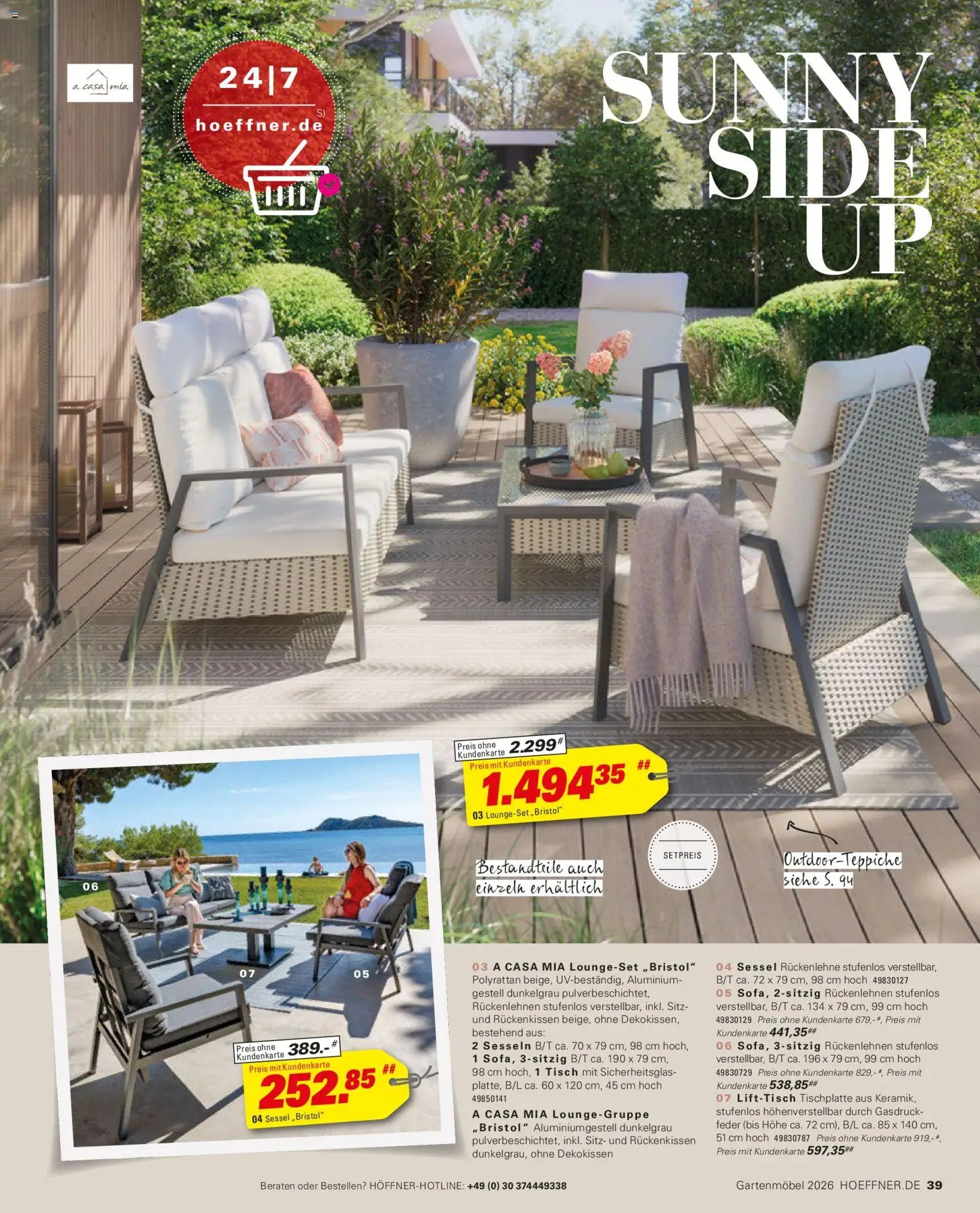Höffner Prospekt Gartenmöbel