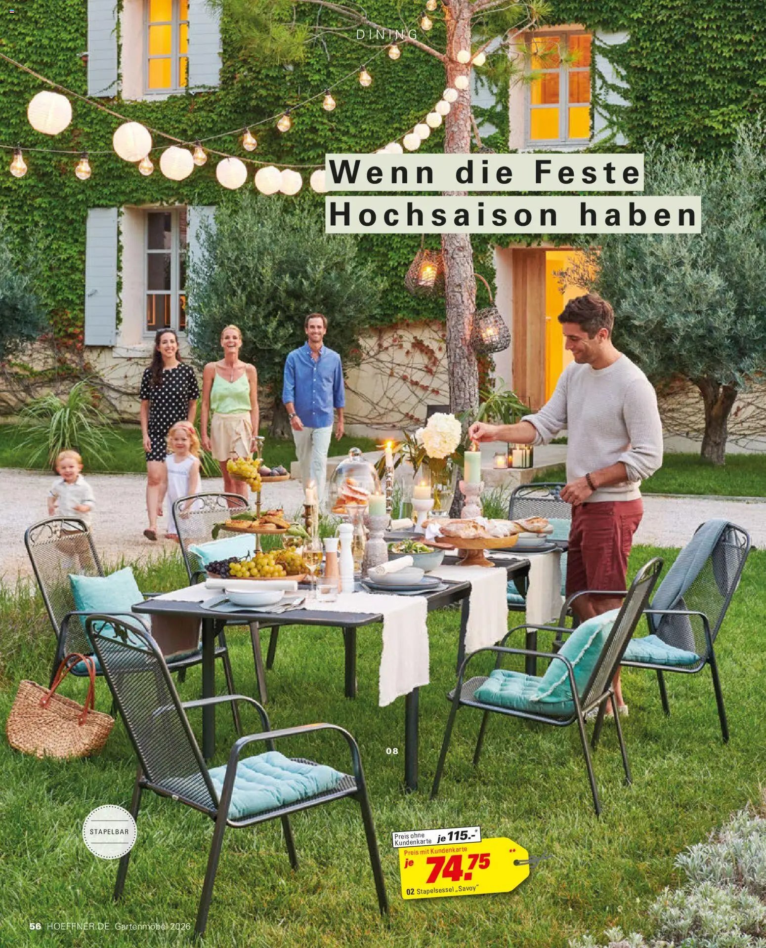 Höffner Prospekt Gartenmöbel