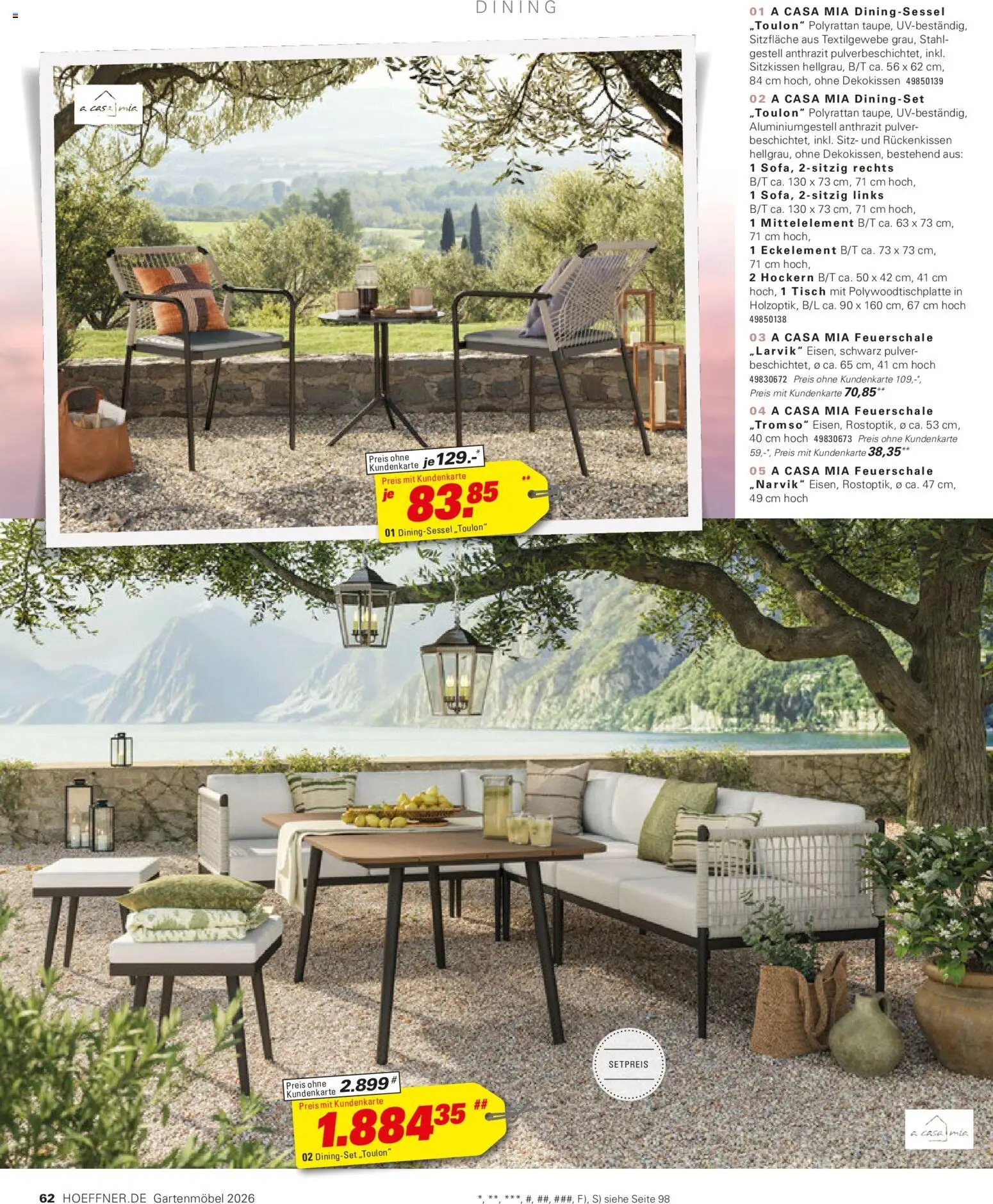 Höffner Prospekt Gartenmöbel