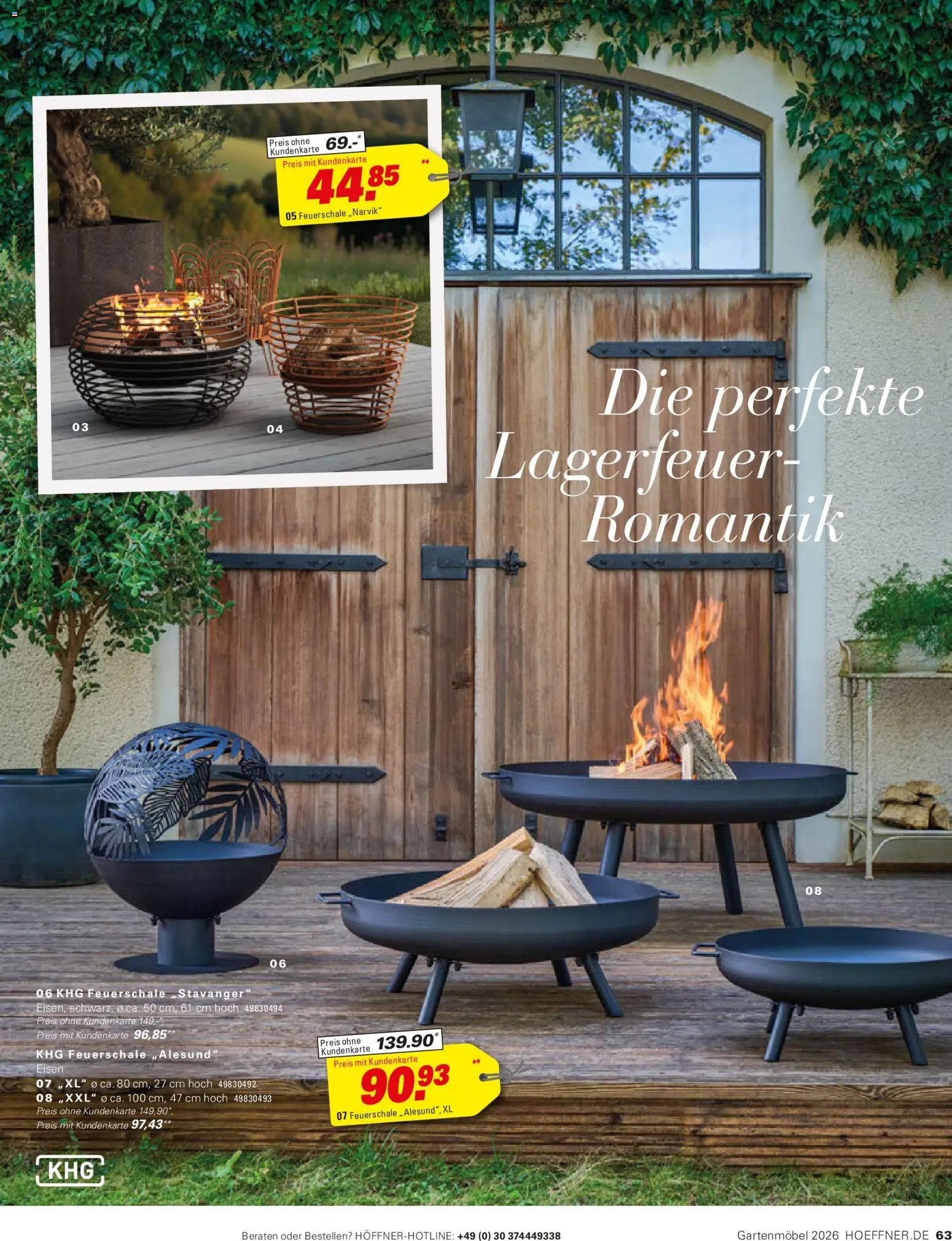 Höffner Prospekt Gartenmöbel