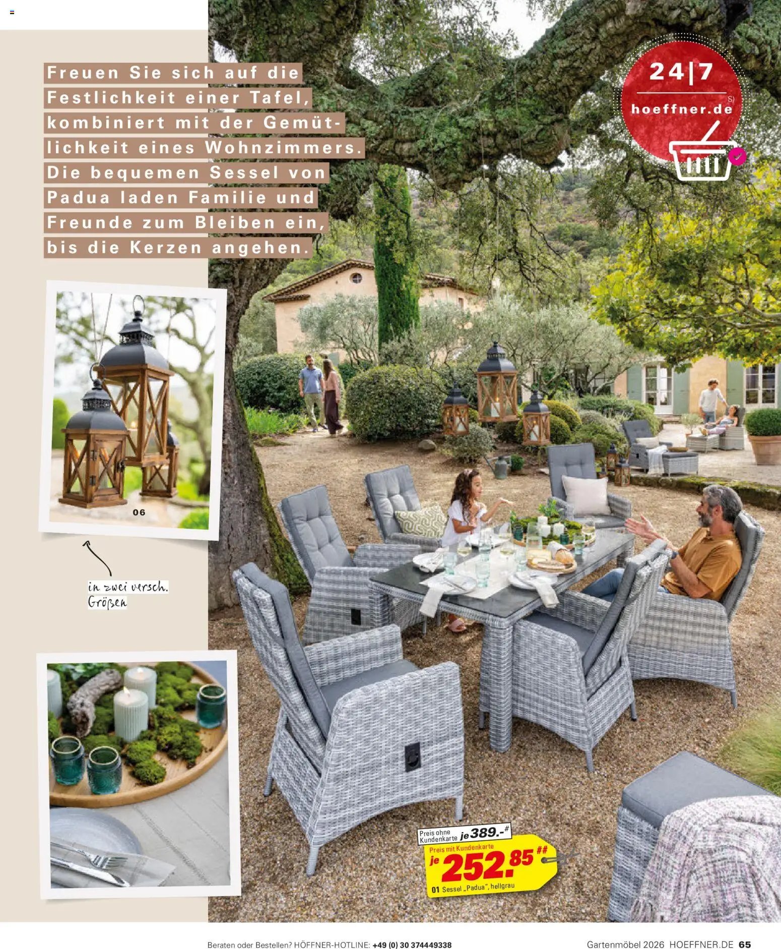 Höffner Prospekt Gartenmöbel