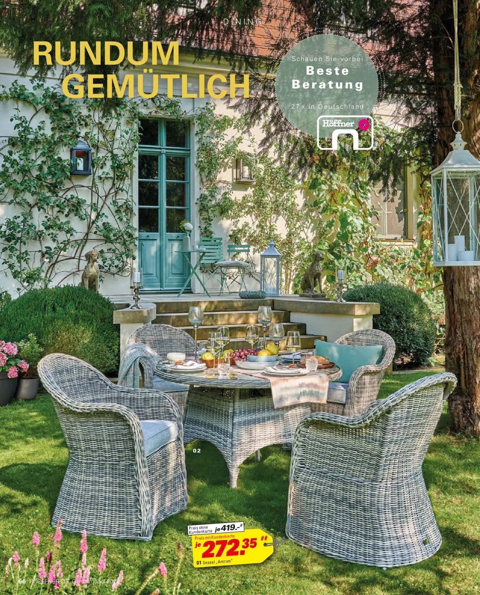 Höffner Prospekt Gartenmöbel