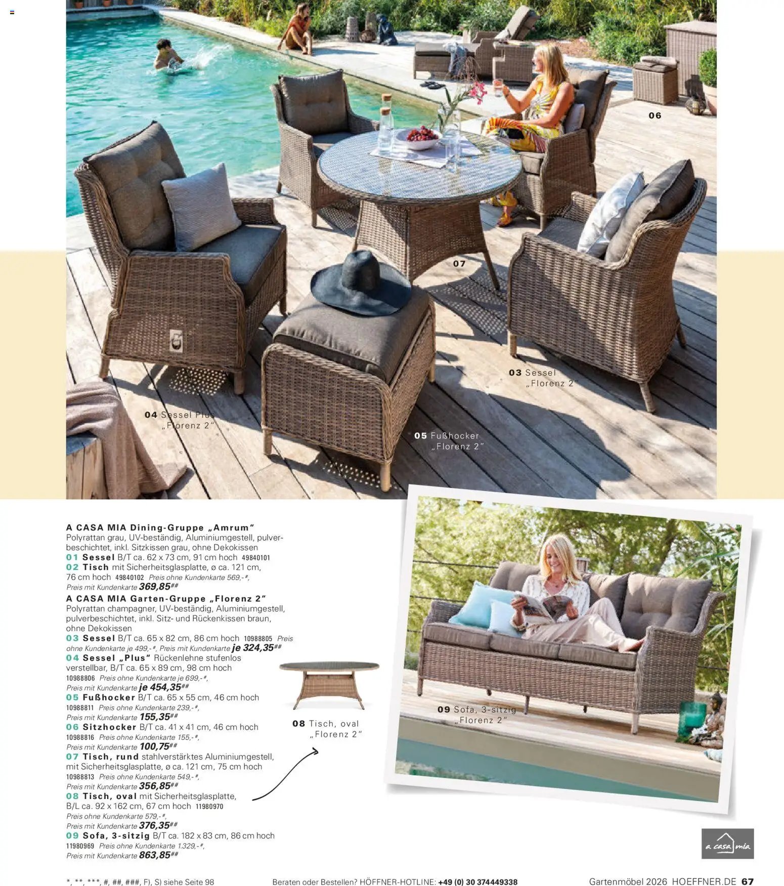 Höffner Prospekt Gartenmöbel