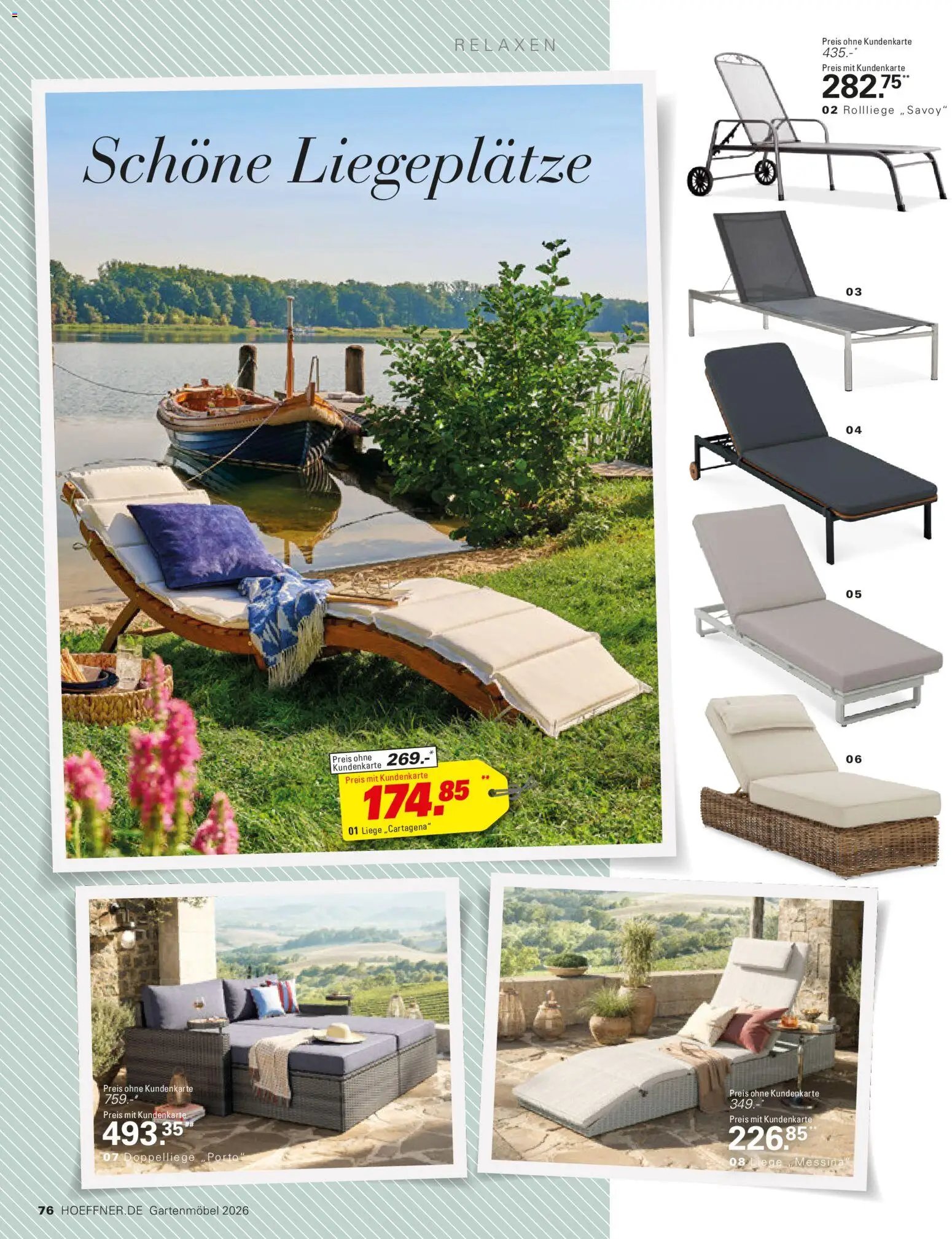 Höffner Prospekt Gartenmöbel