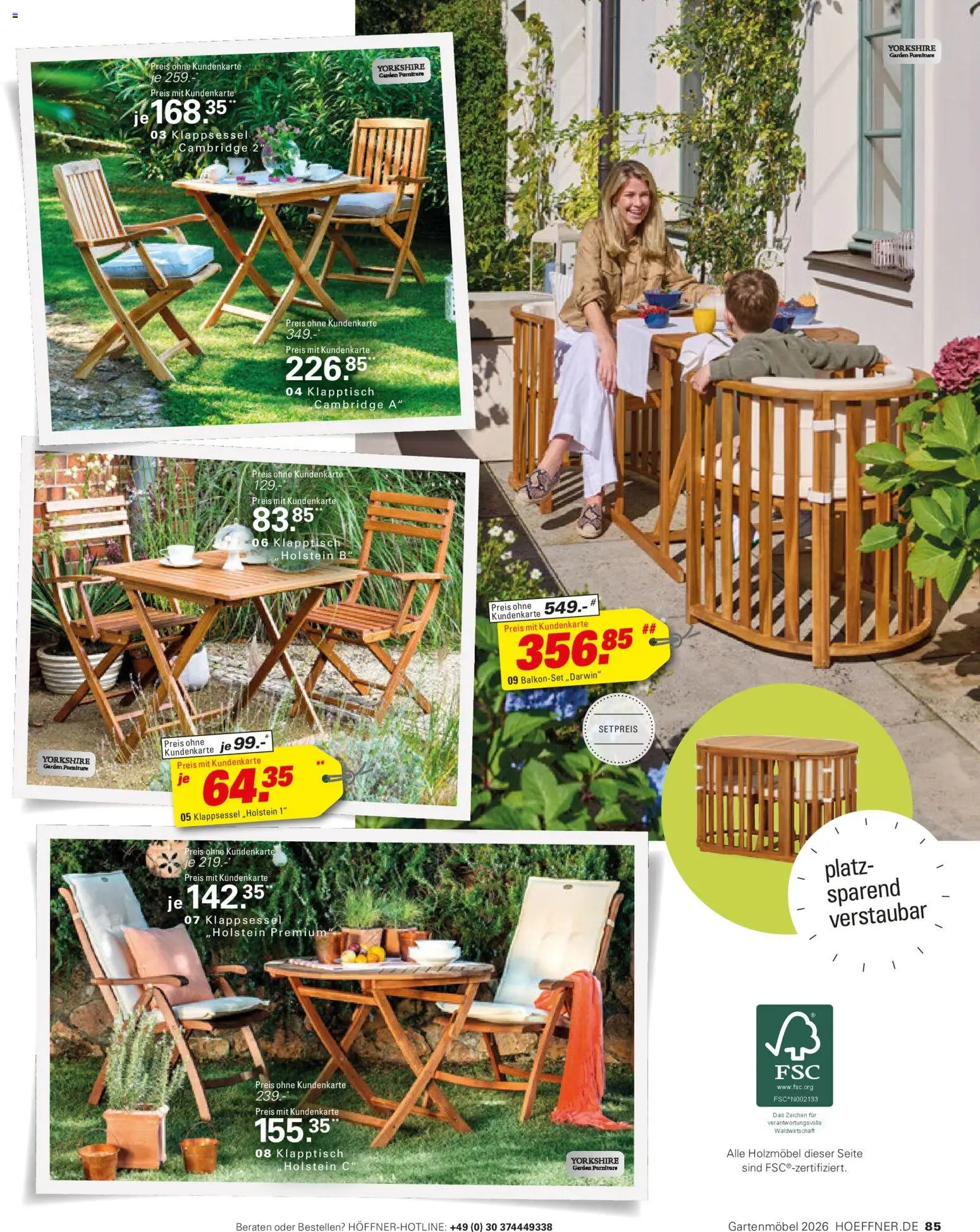 Höffner Prospekt Gartenmöbel