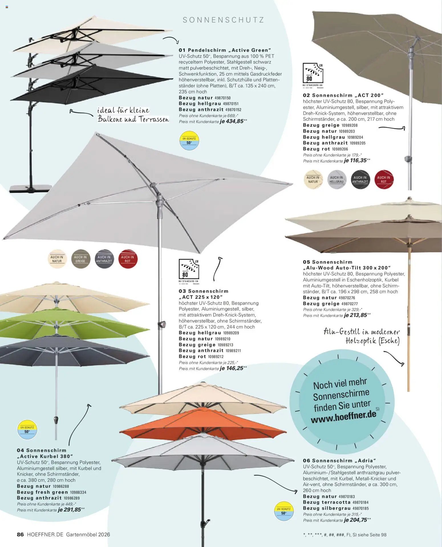 Höffner Prospekt Gartenmöbel