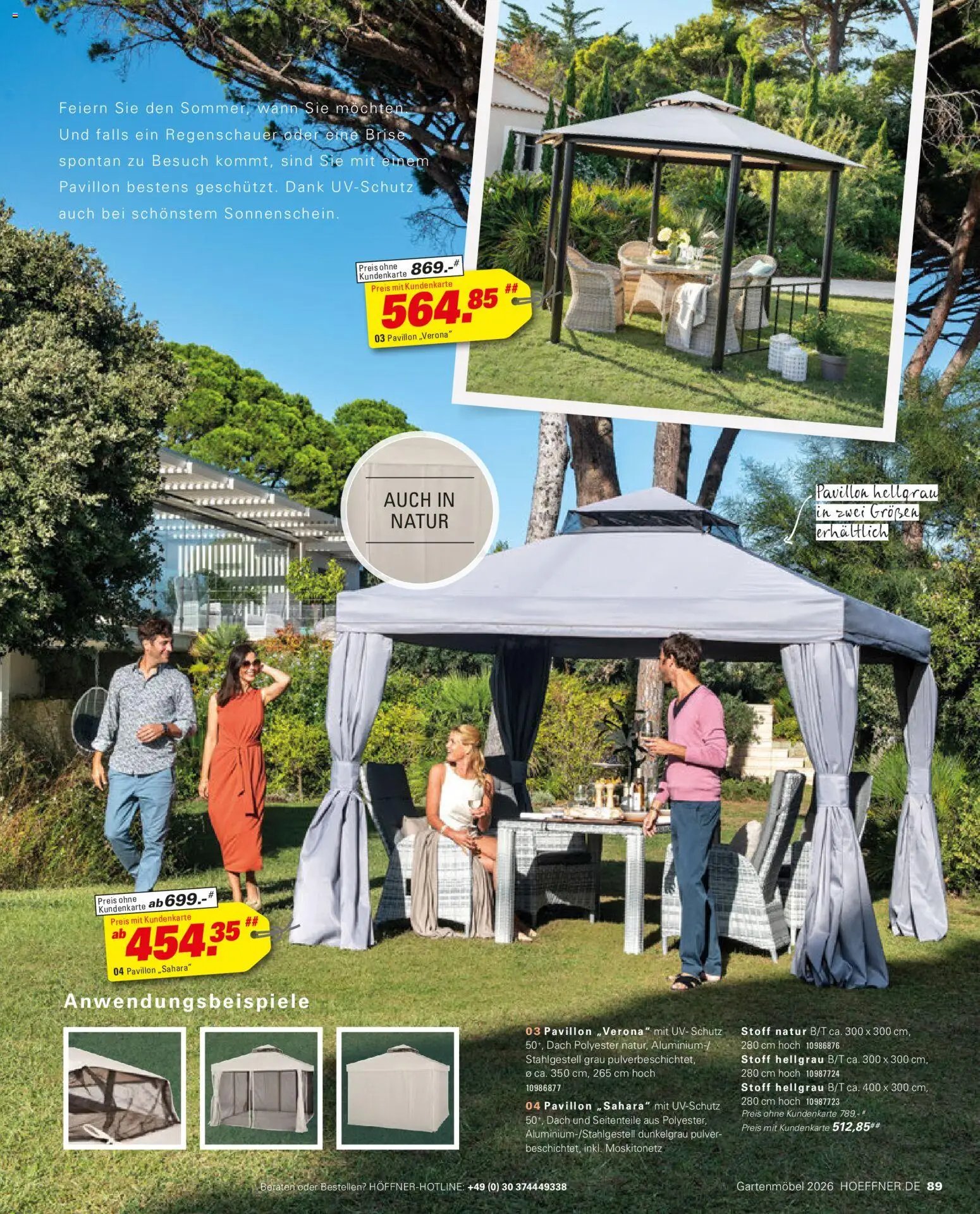 Höffner Prospekt Gartenmöbel