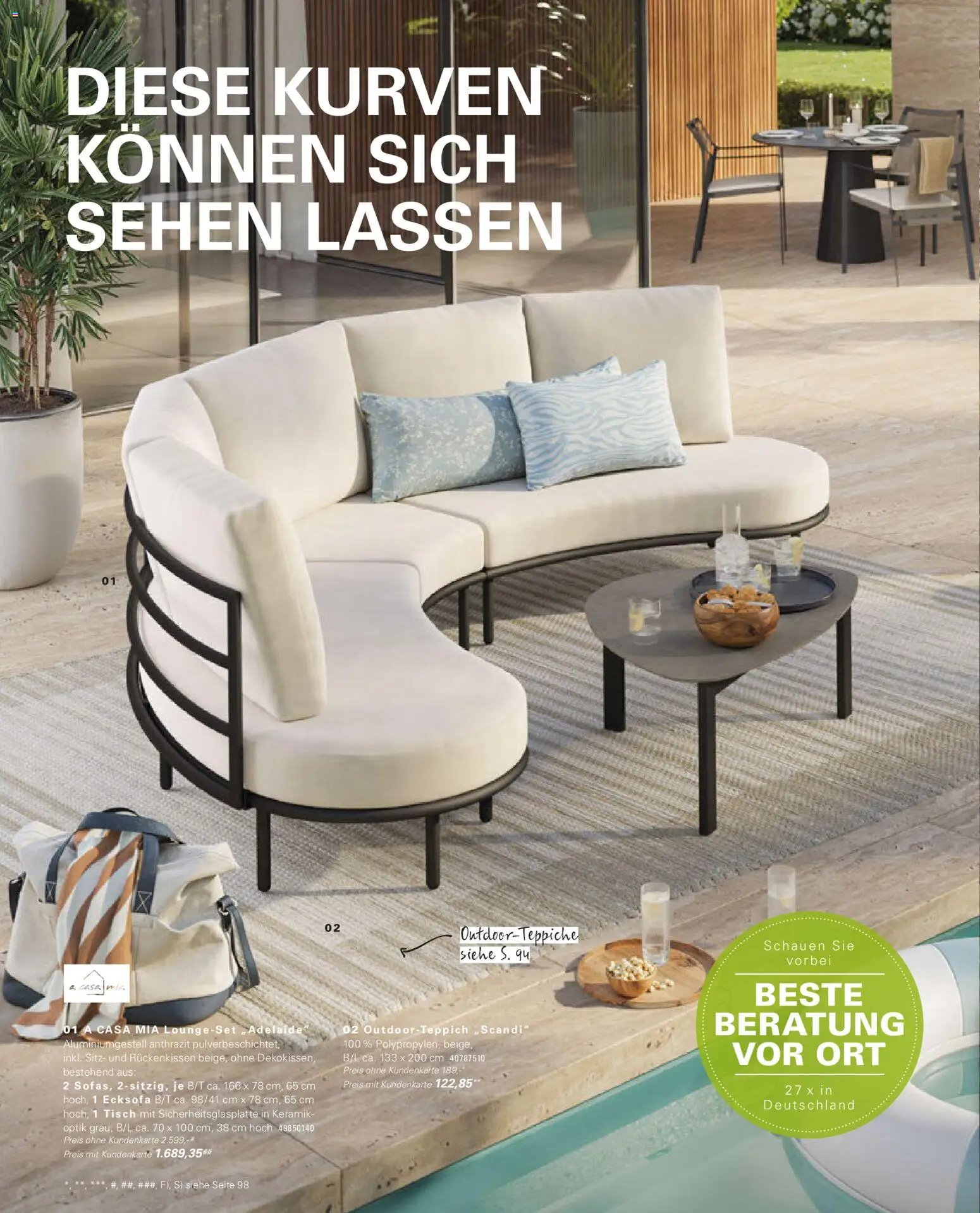 Höffner Prospekt Gartenmöbel