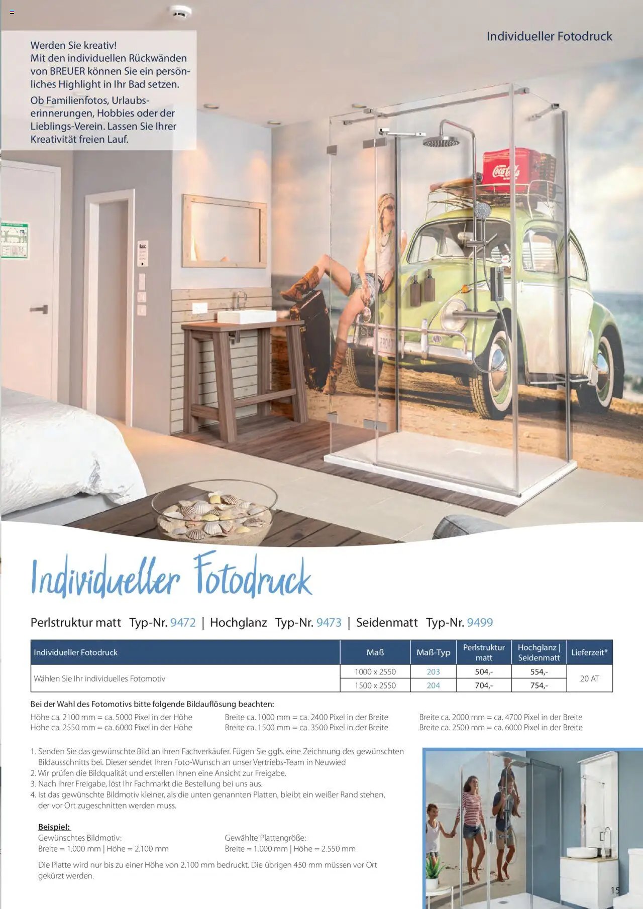 Hammer Zuhause Breuer Duschrueckwaende