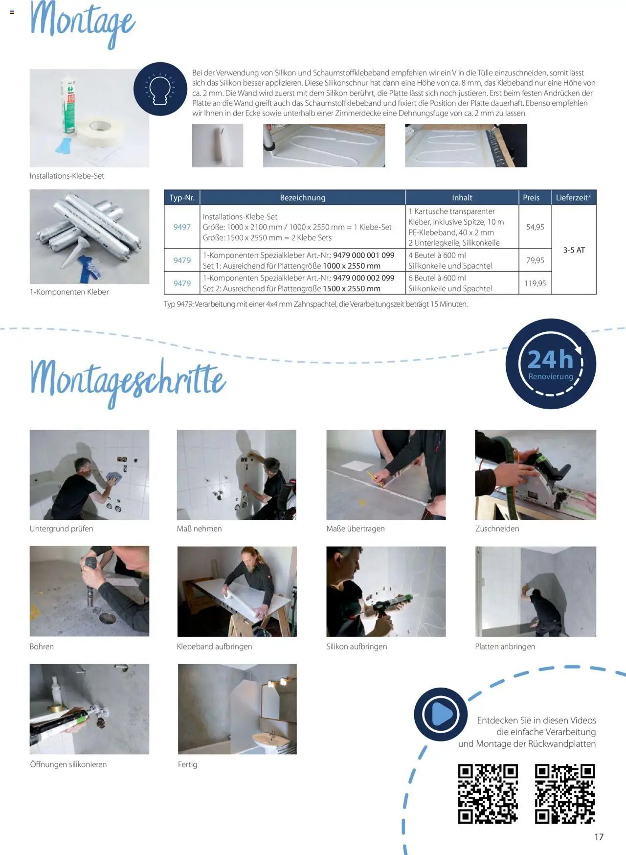 Hammer Zuhause Breuer Duschrueckwaende