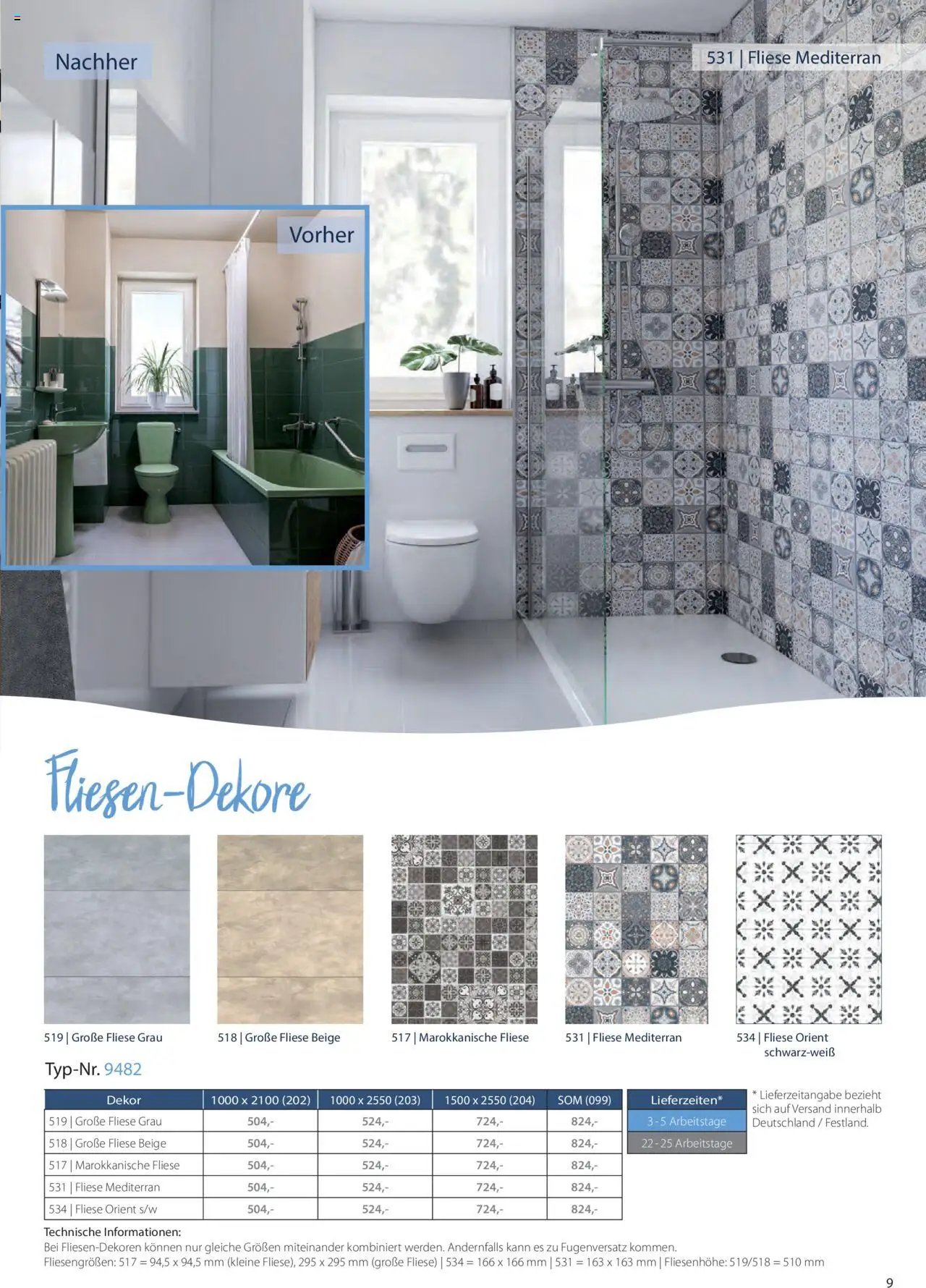 Hammer Zuhause Breuer Duschrueckwaende