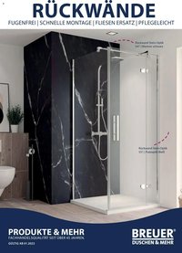 Hammer Zuhause Breuer Duschrueckwaende