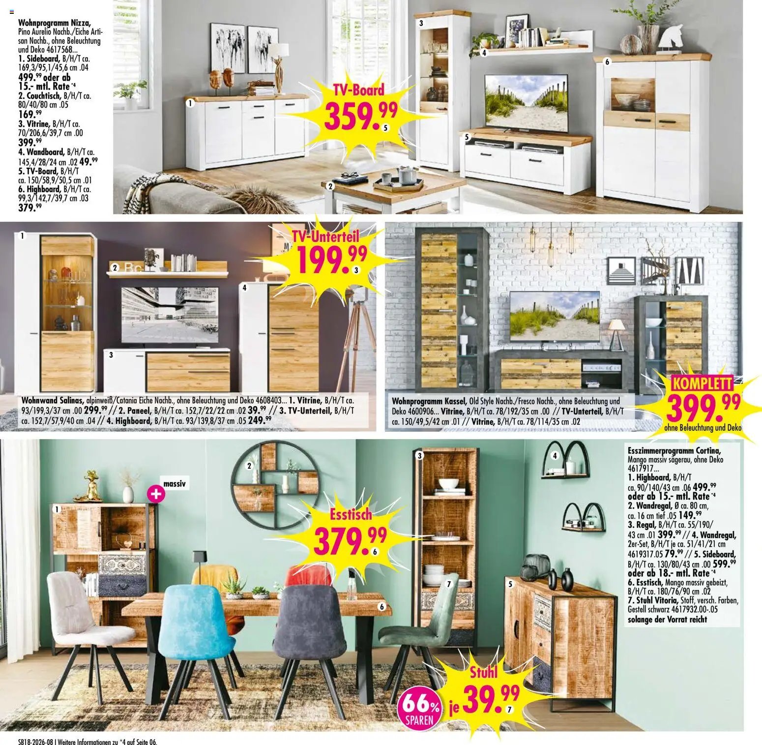 SB Möbel Boss - „Aktuelle Angebote bei MÖBEL-BOSS“ (2026-04-24 - 2026-05-01)