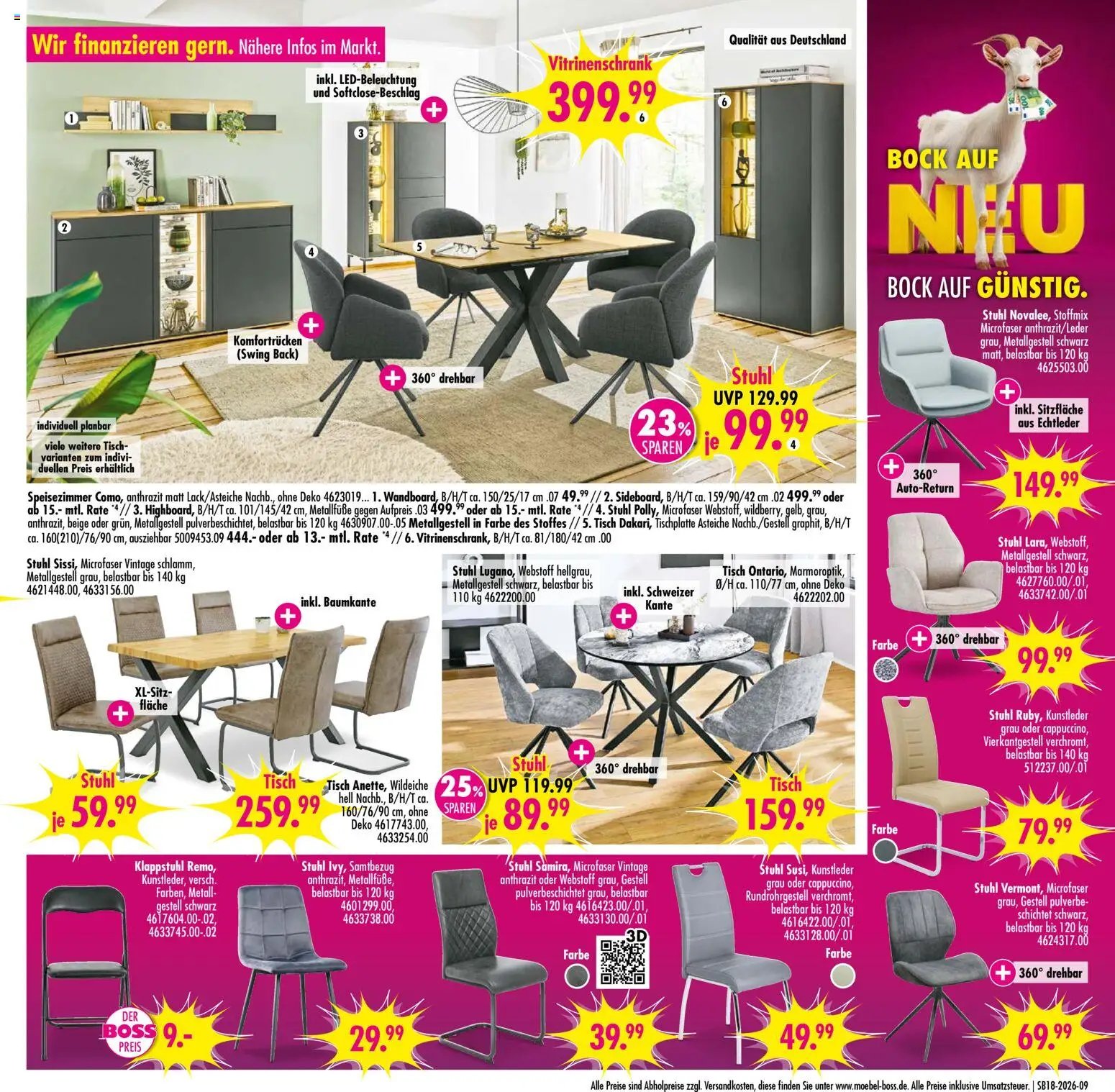 SB Möbel Boss - „Aktuelle Angebote bei MÖBEL-BOSS“ (2026-04-24 - 2026-05-01)