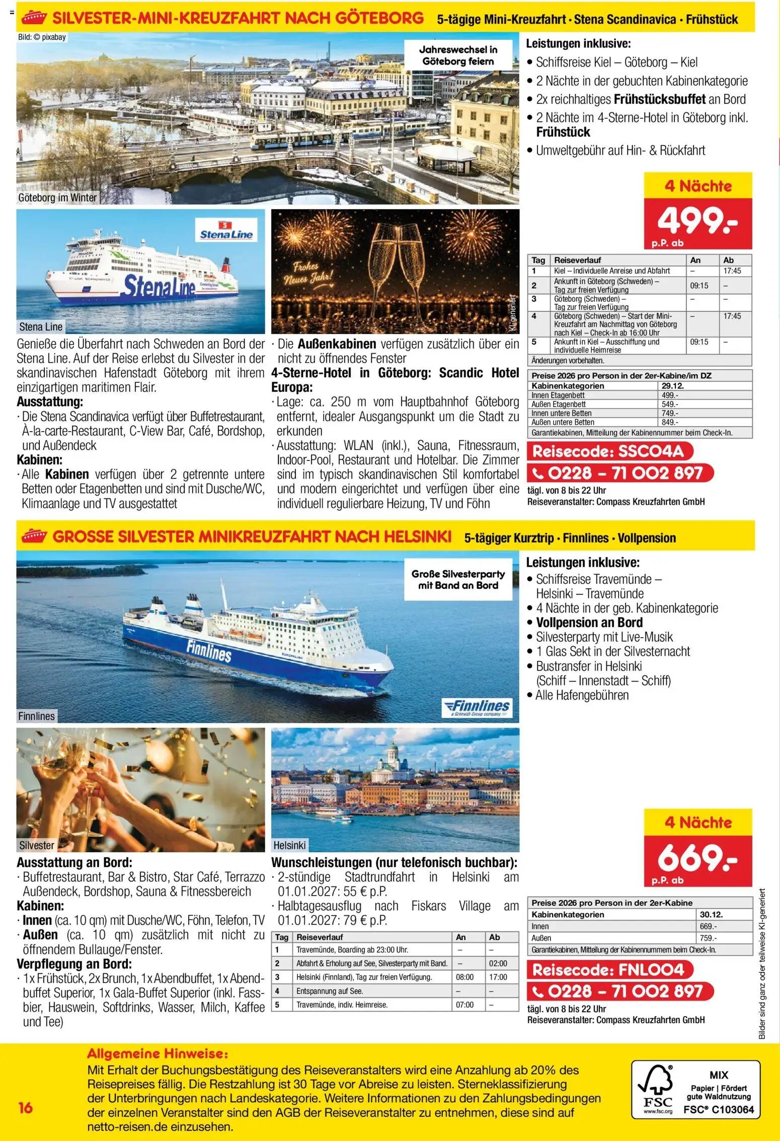 Netto Reisen Prospekt