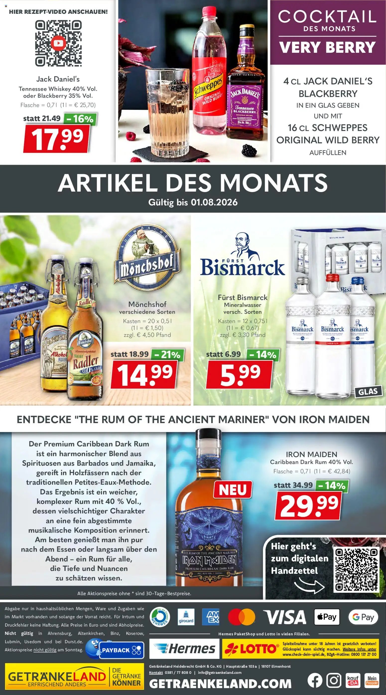 Getränkeland Prospekt