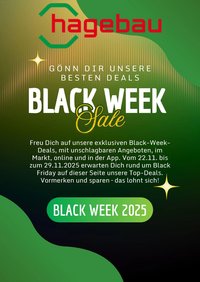 Hagebau - Black Friday - Ankündigung