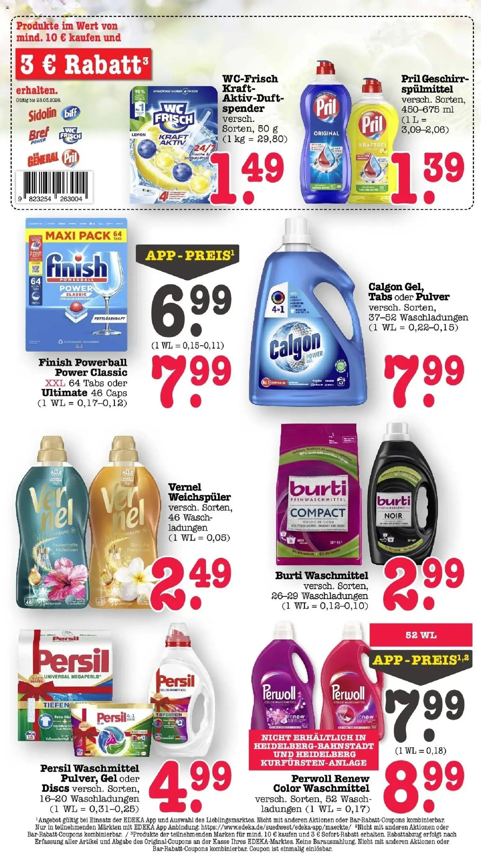 E center Prospekt Mannheim-Wohlgelegen	 (2026-03-23 - 2026-03-28)