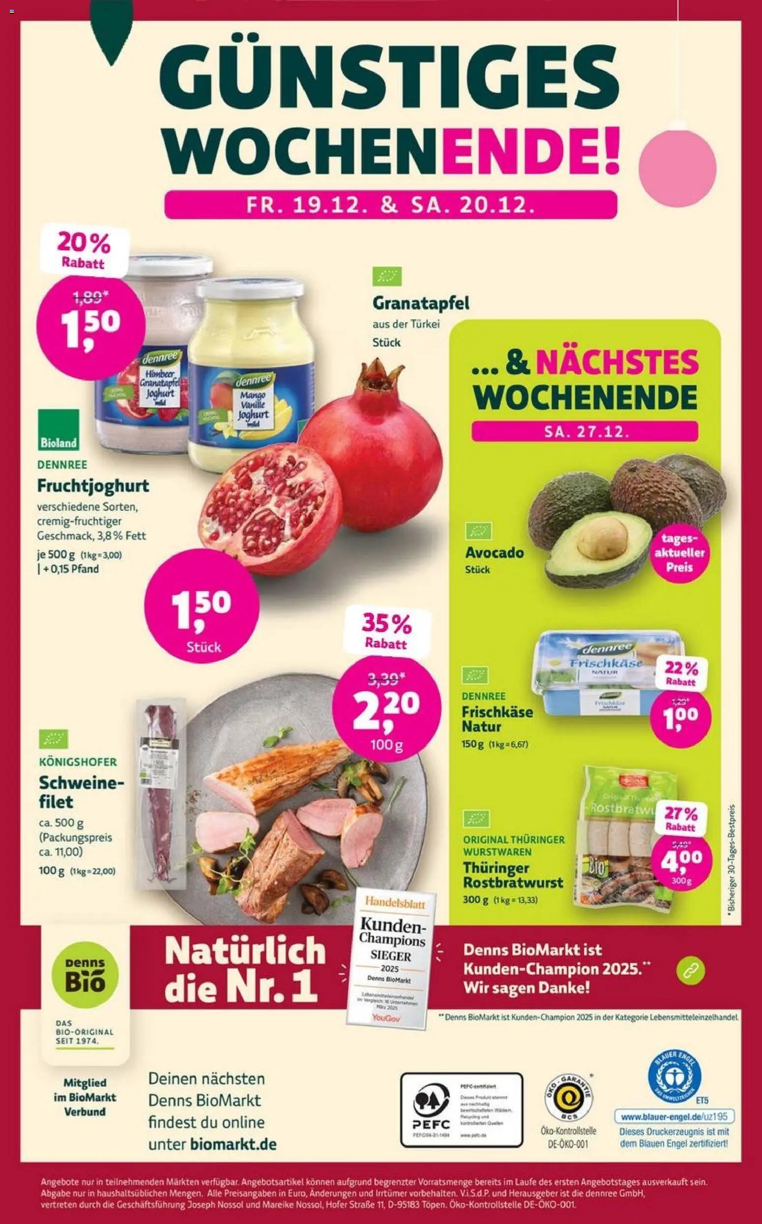 Denns BioMarkt Angebote (2025-12-17 - 2025-12-31)