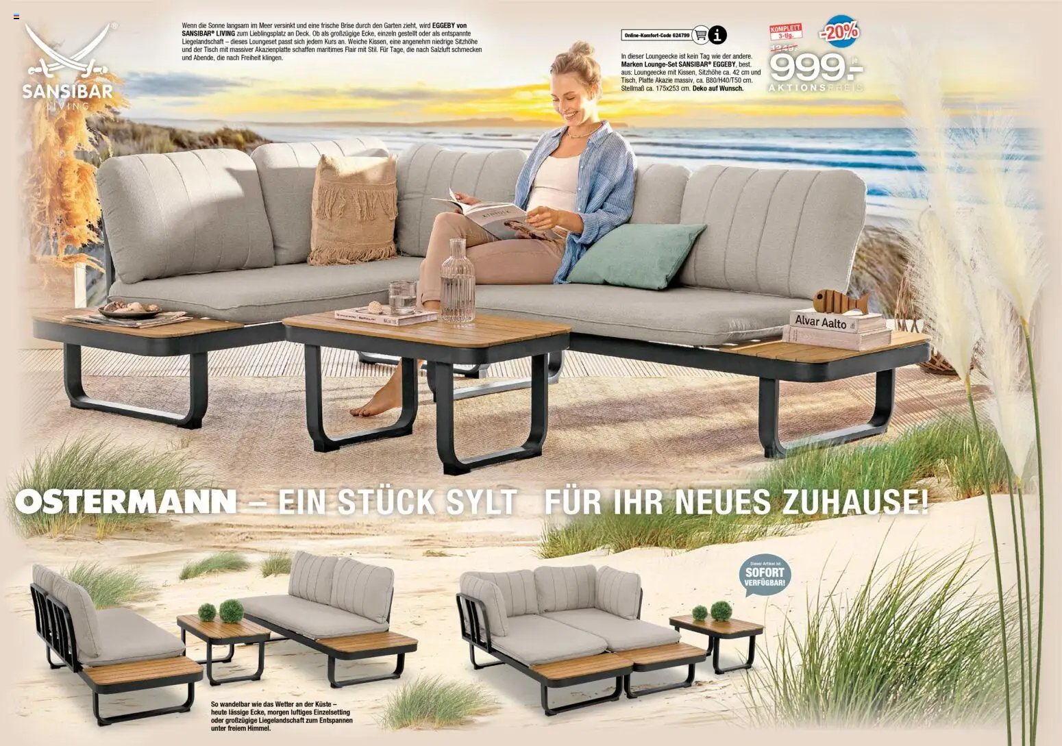 Ostermann Prospekt Gartenmöbel