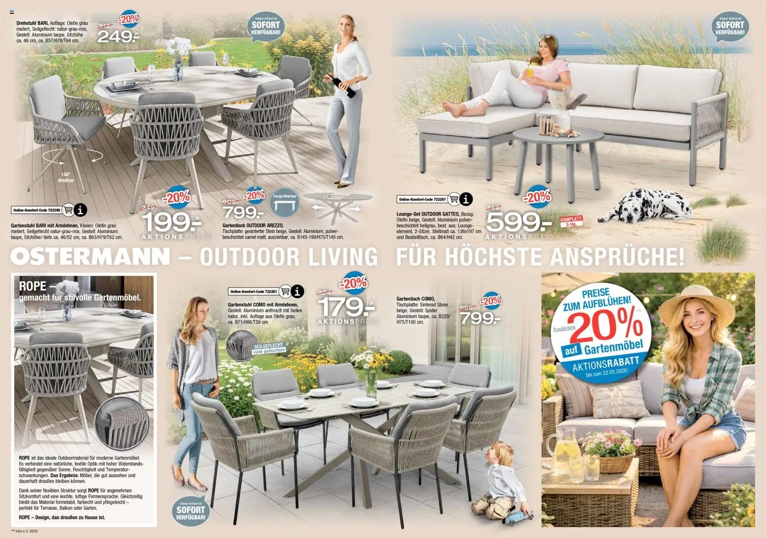 Ostermann Prospekt Gartenmöbel (2026-04-16 - 2026-05-22)
