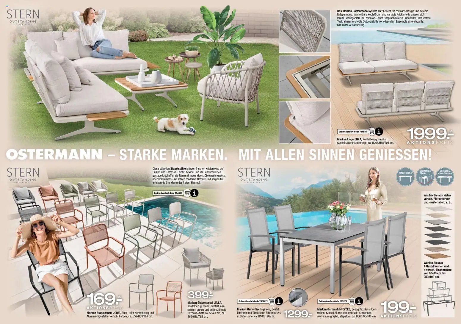 Ostermann Prospekt Gartenmöbel (2026-04-16 - 2026-05-22)