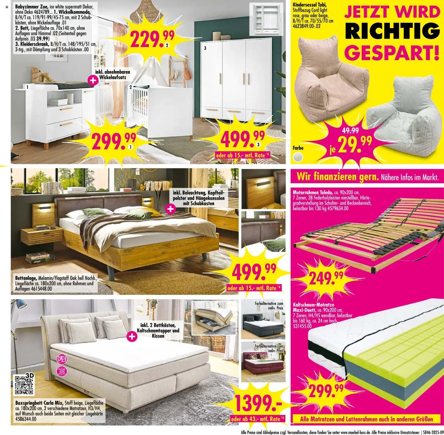 SB Möbel Boss Prospekt Berlin-Spandau (2025-11-08 - 2025-11-14)