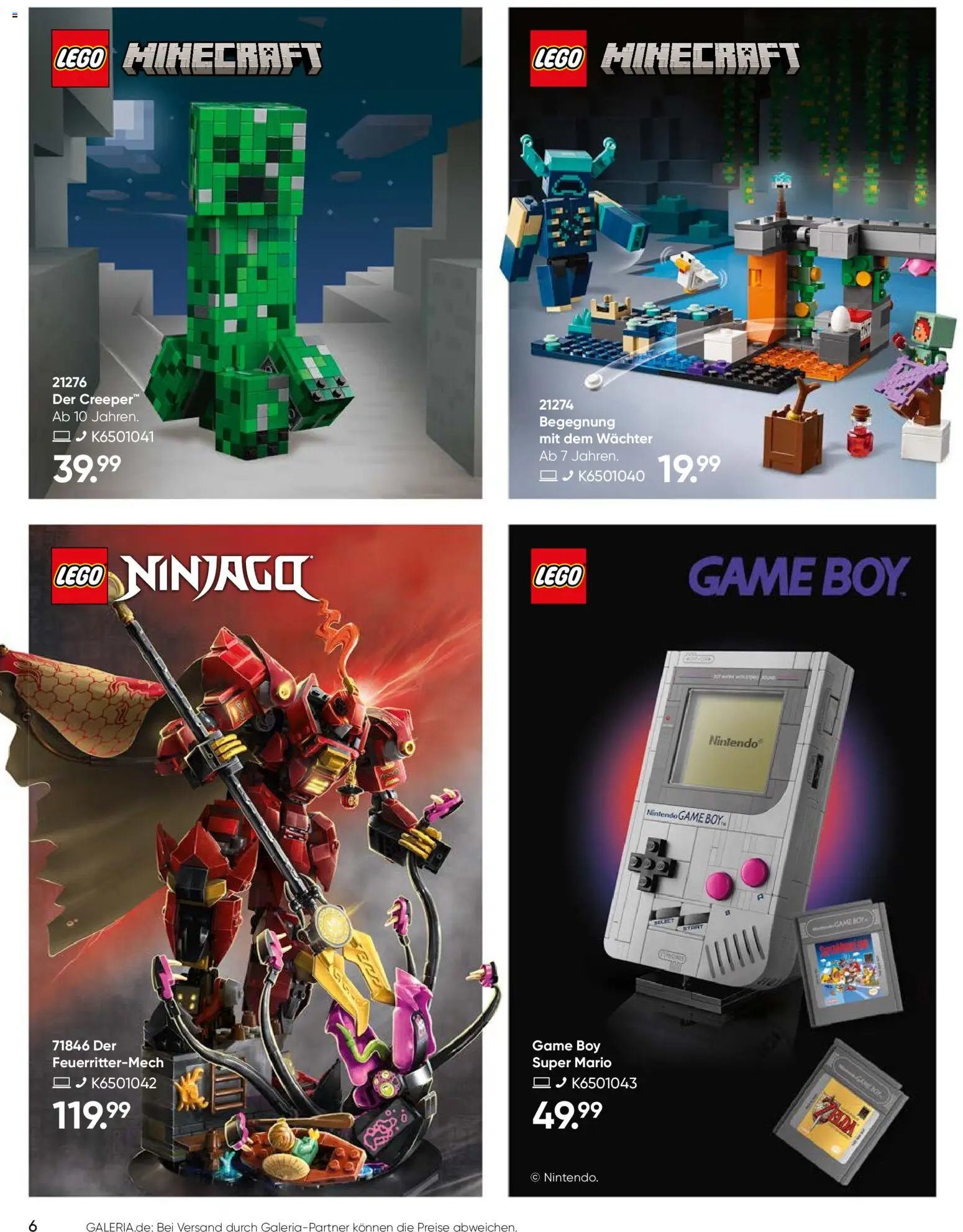 Galeria Karstadt Kaufhof  Weihnachtsmagazin