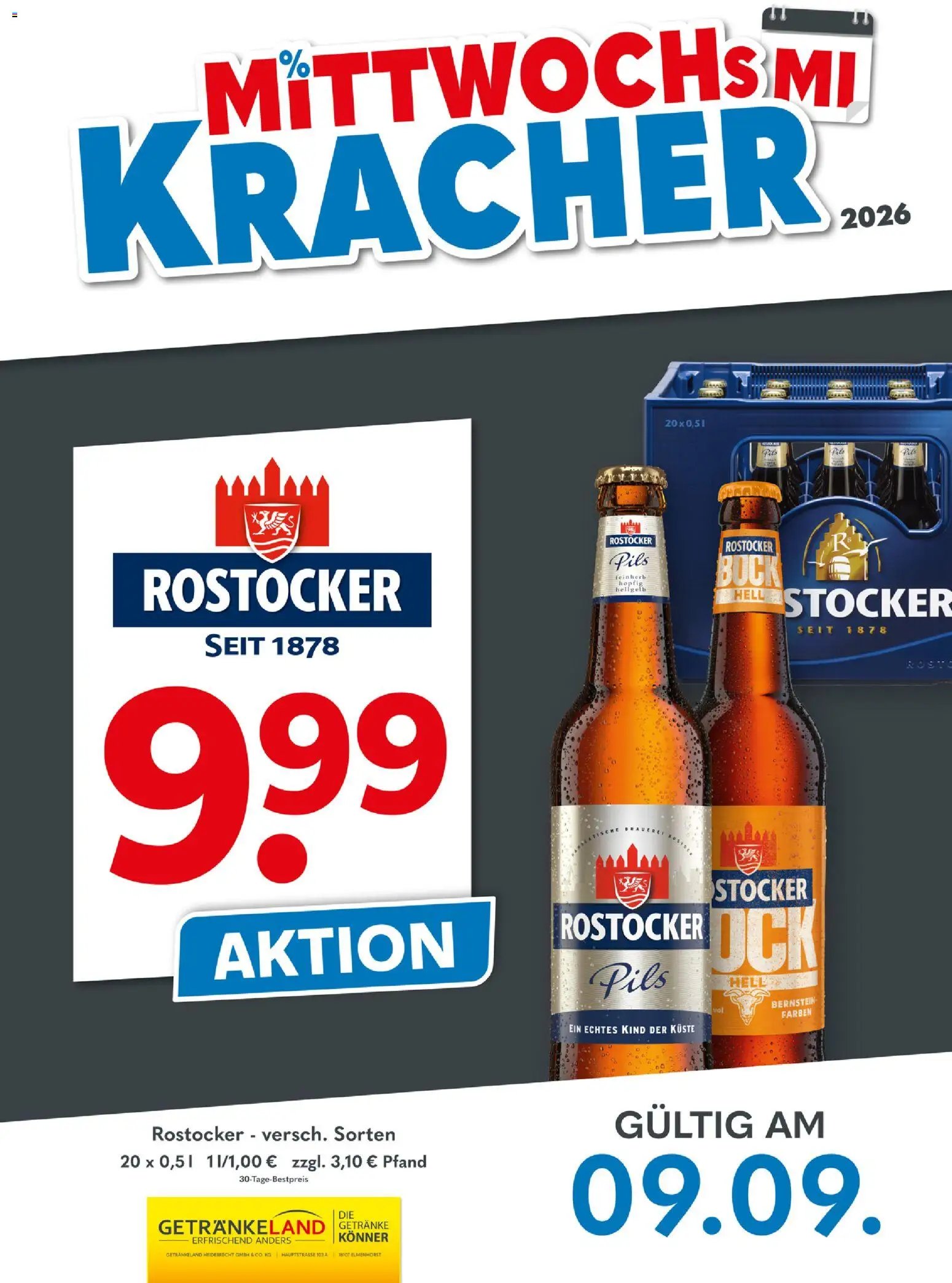 Getränkeland Mittwochs Kracher