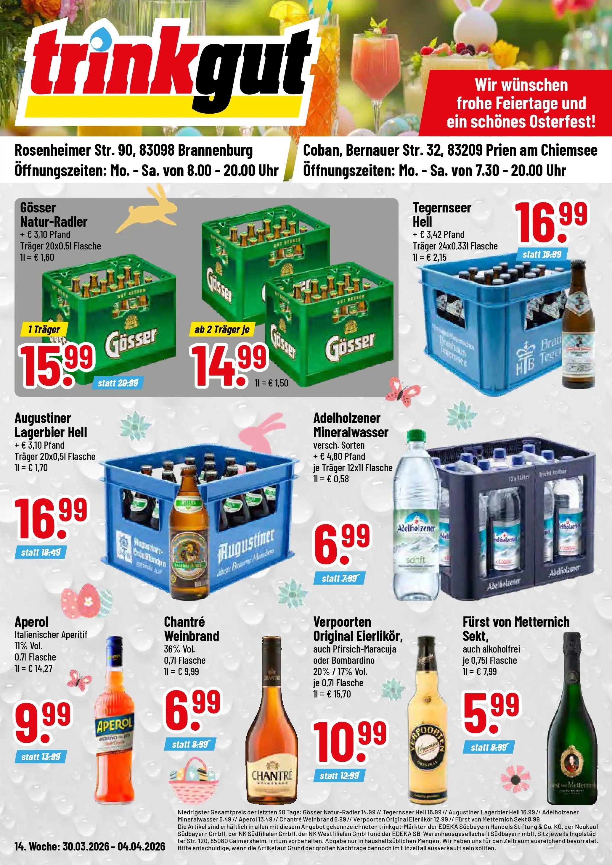 Trinkgut Prospekt Prien Am Chiemsee	