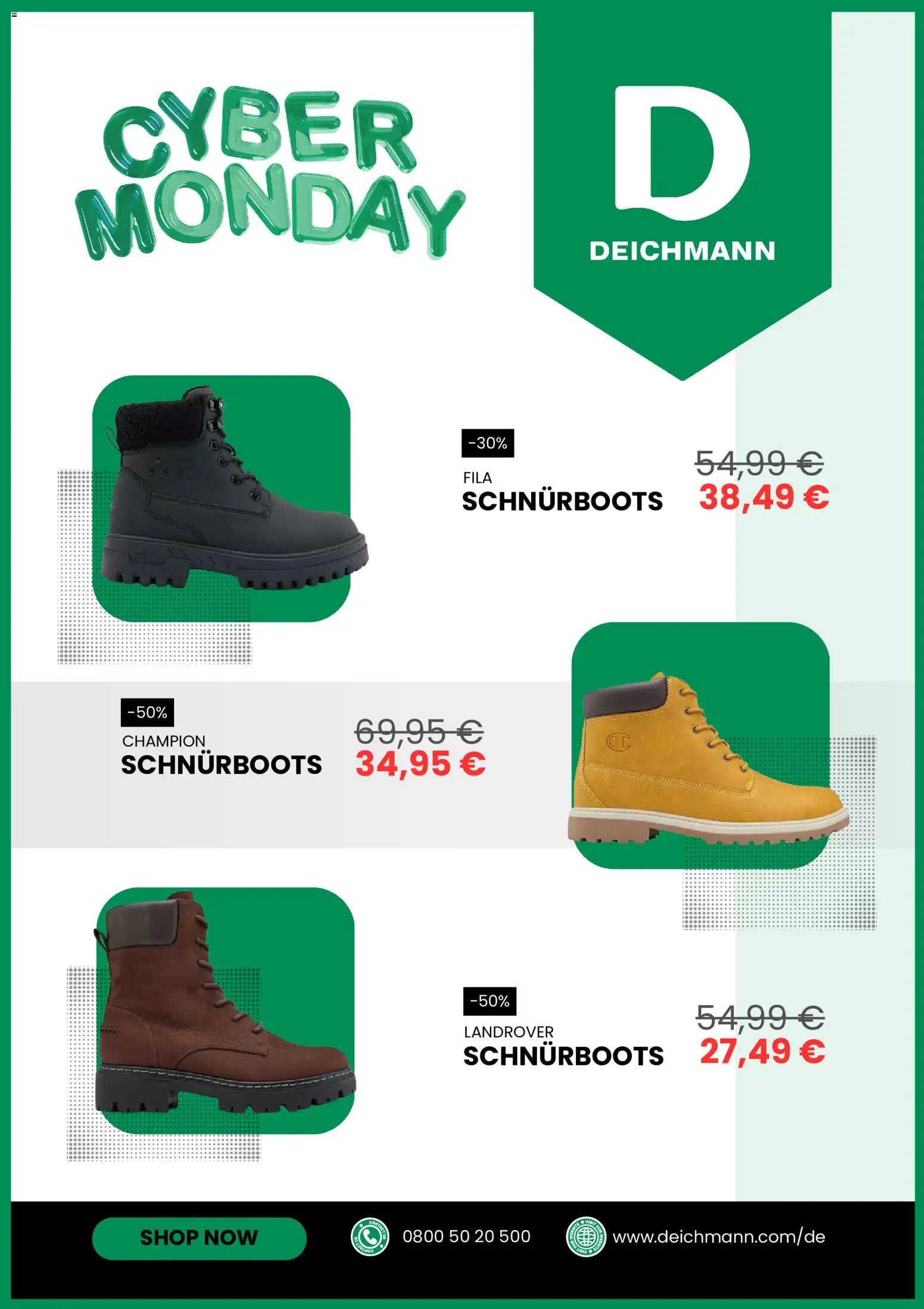 Deichmann - Cyber Monday
