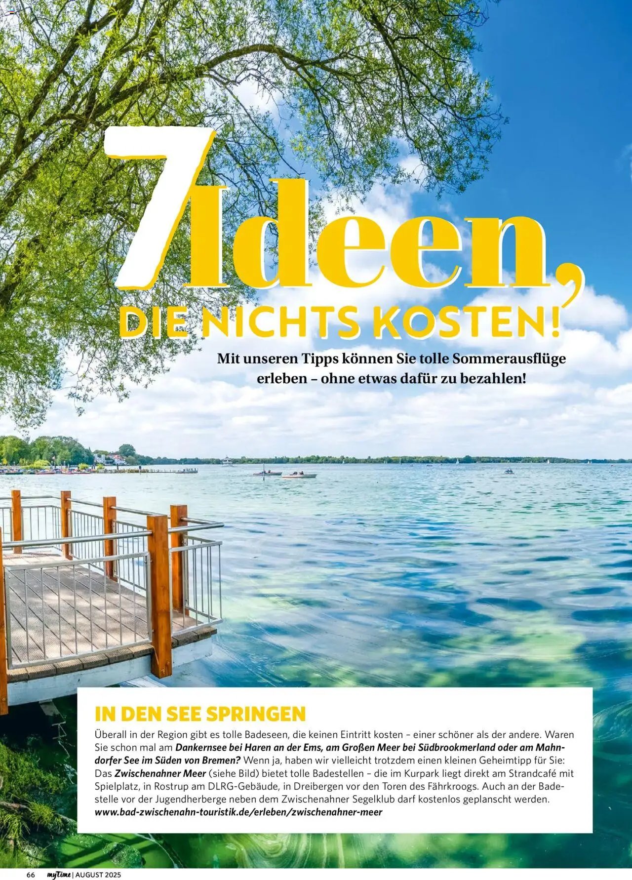 Famila Nordwest - myTime August 2025