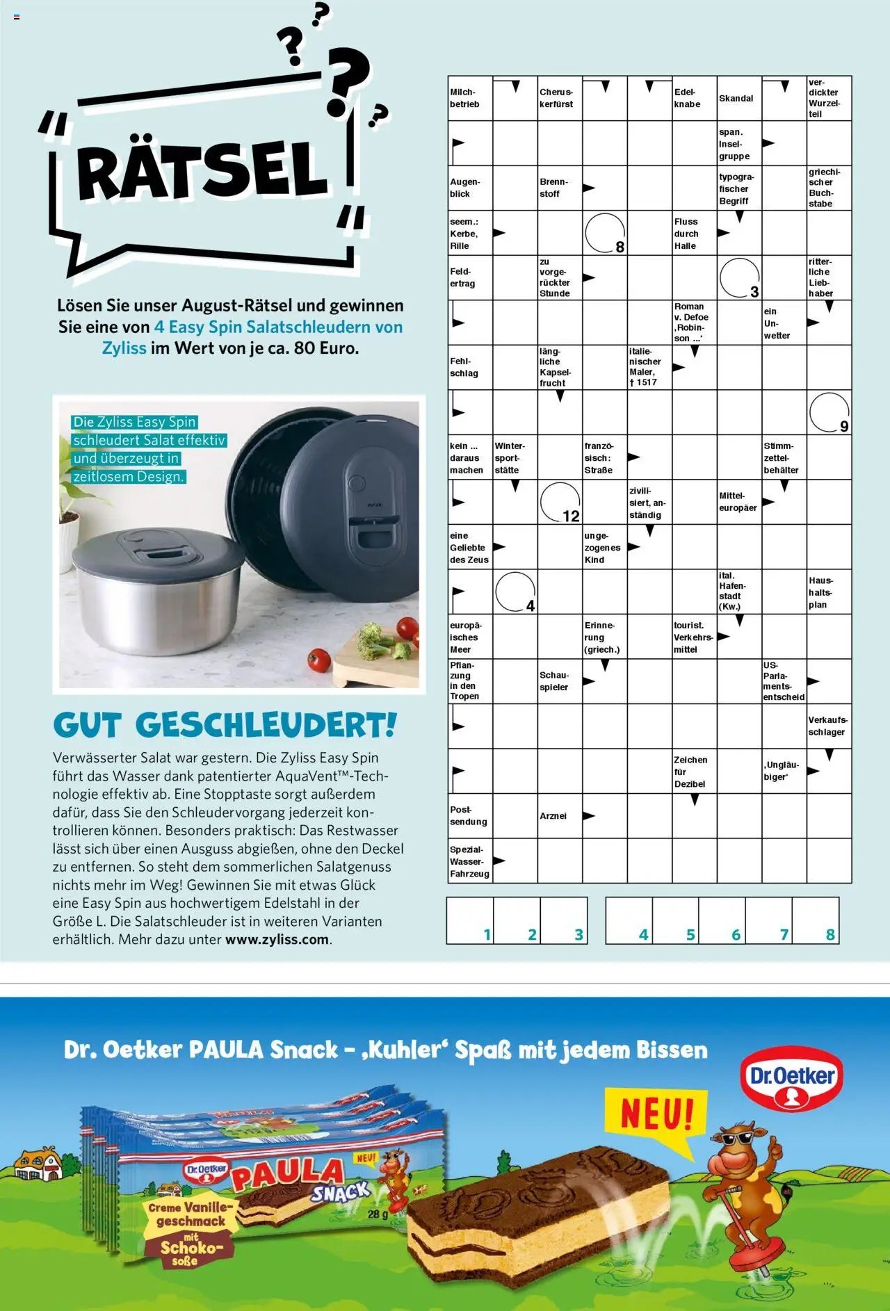 Famila Nordwest - myTime August 2025