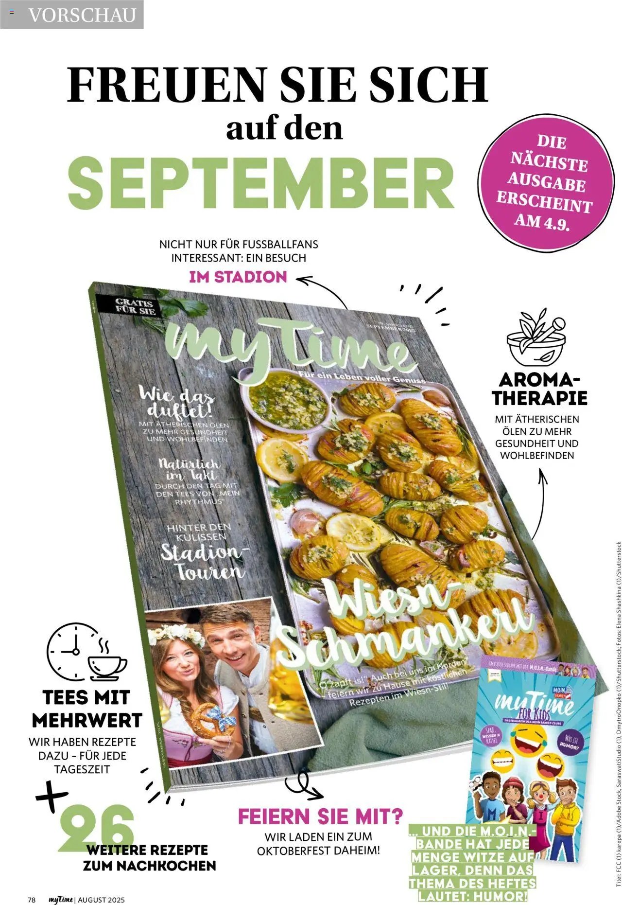 Famila Nordwest - myTime August 2025
