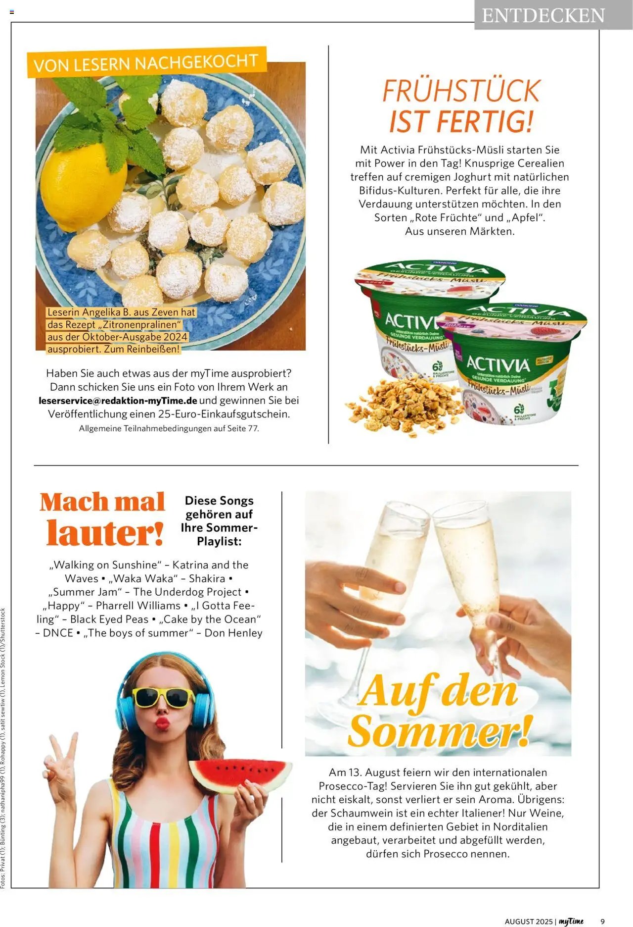 Famila Nordwest - myTime August 2025