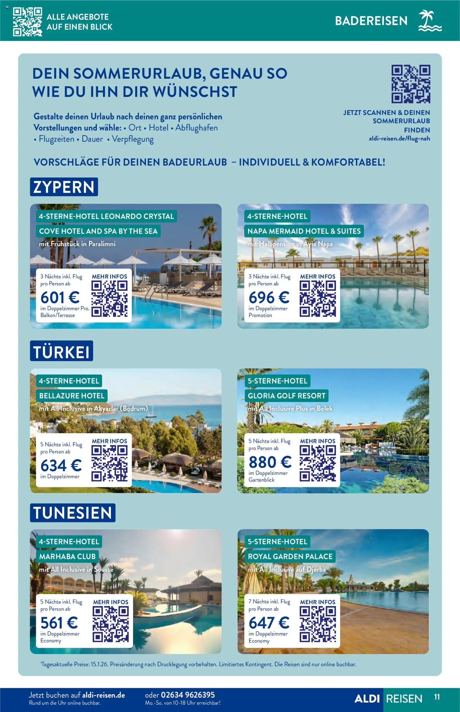 Aldi Reisen  Reisemagazin