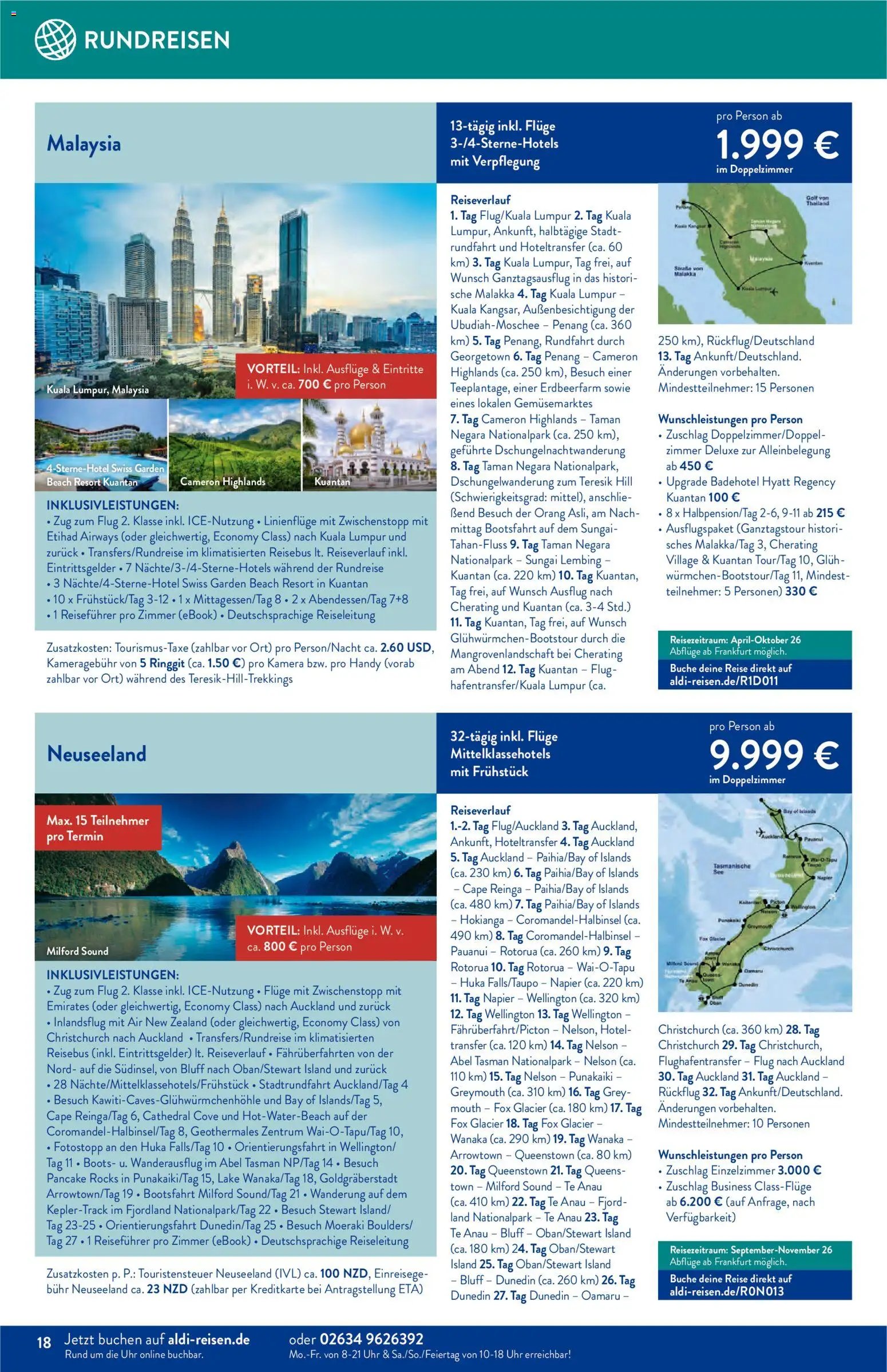 Aldi Reisen  Reisemagazin