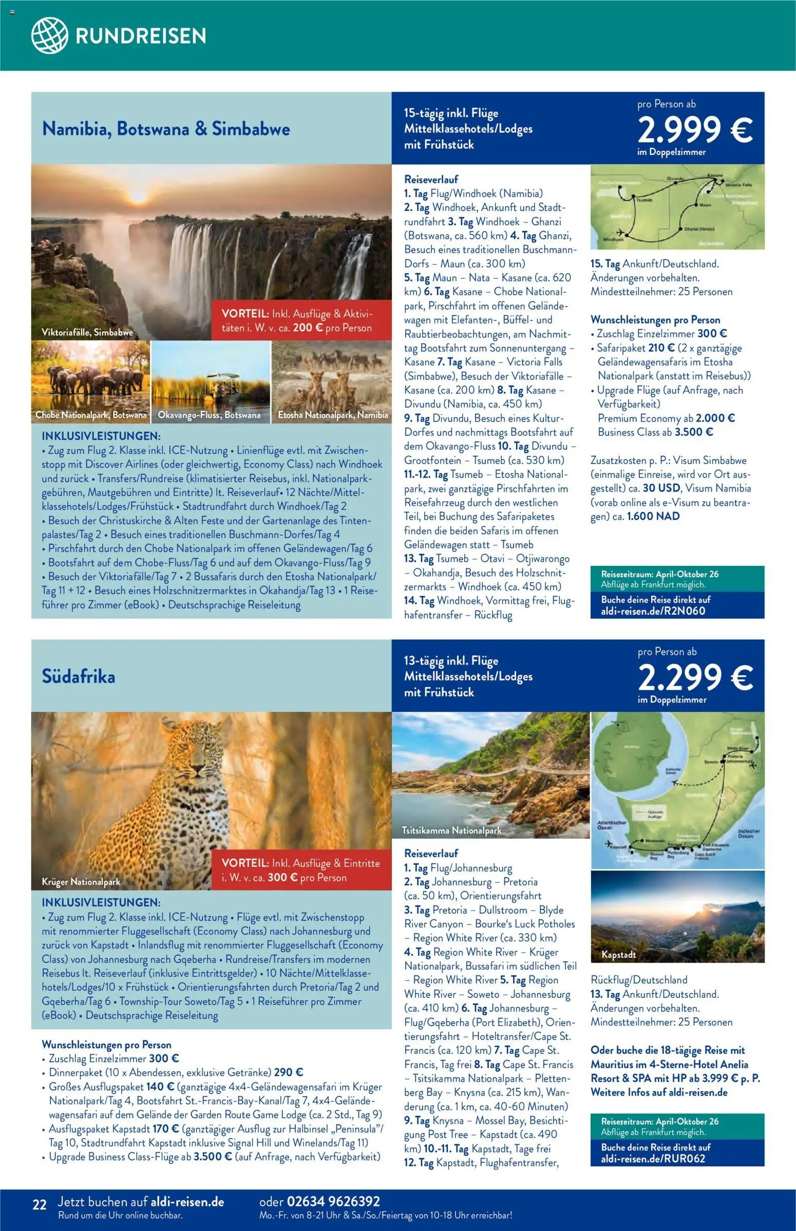 Aldi Reisen  Reisemagazin
