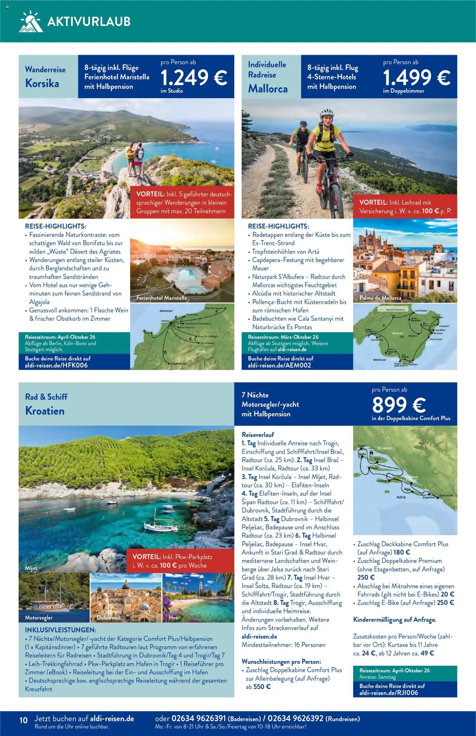 Aldi Reisen  Reisemagazin