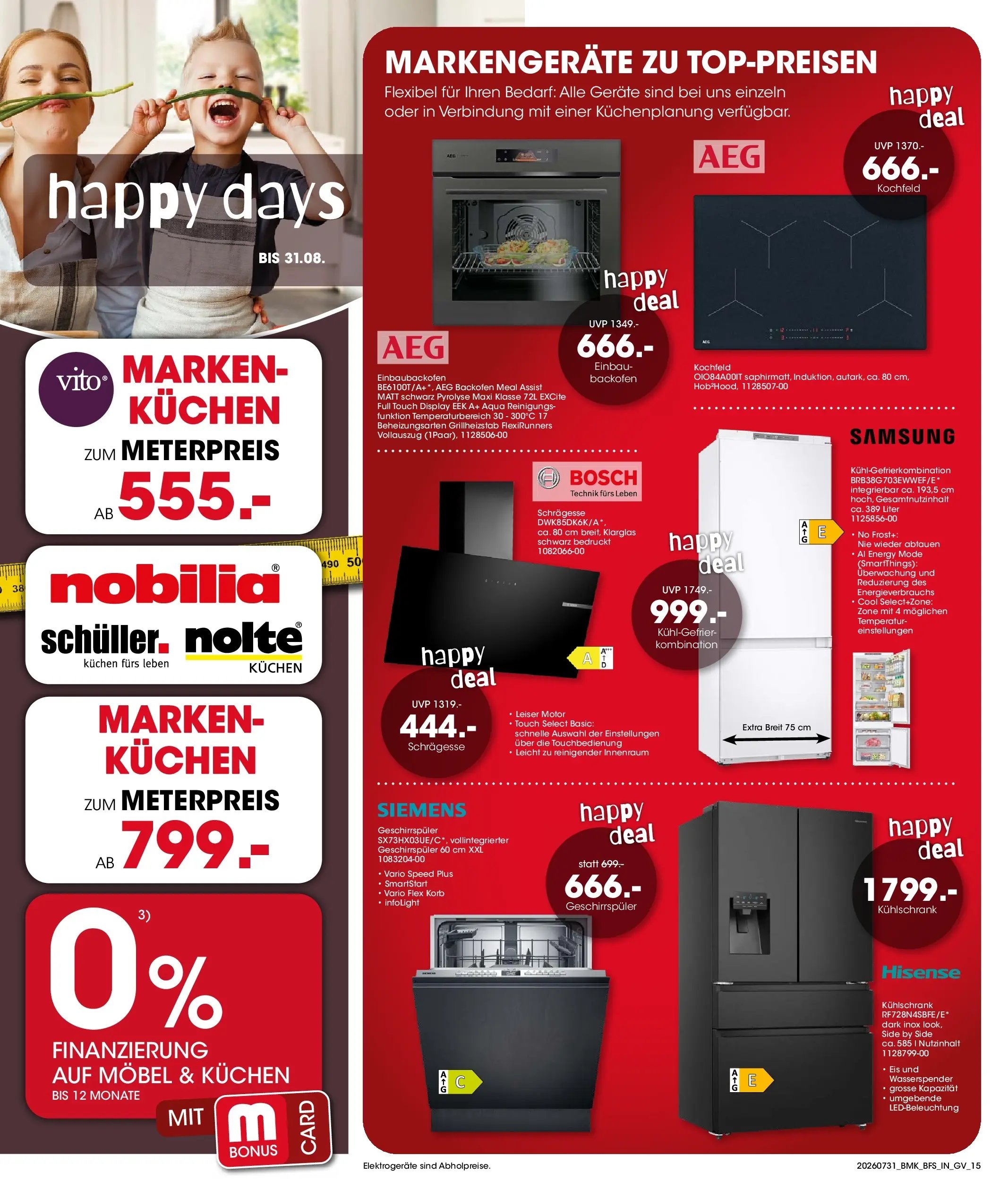Möbel Martin Happy Days