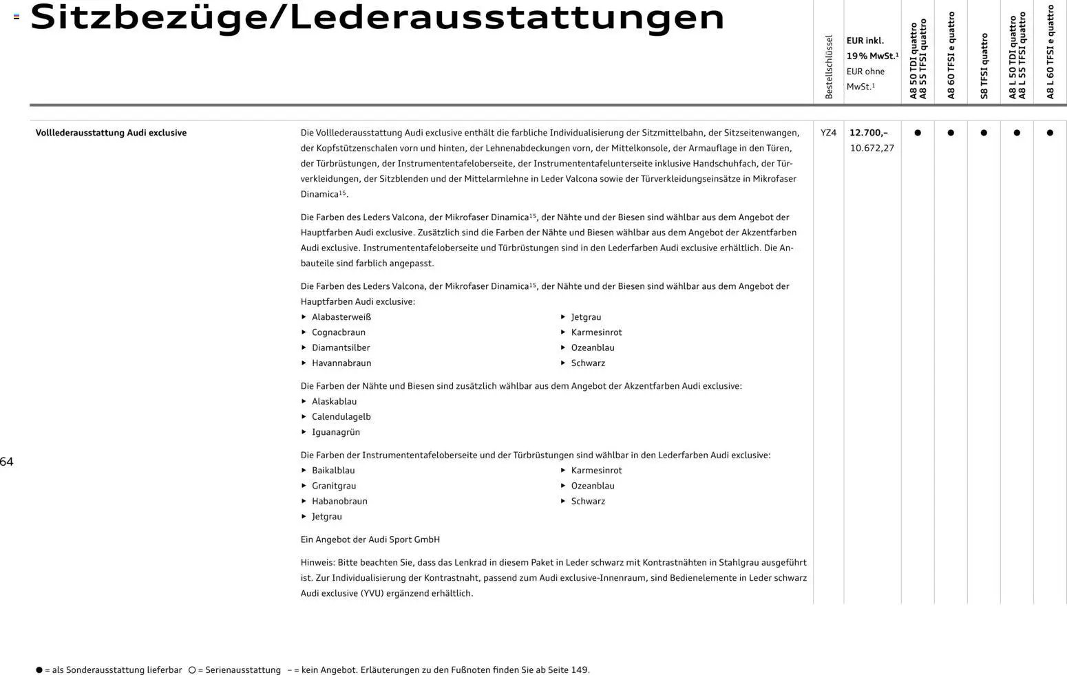 Audi A8 (2025-10-28 - 2026-10-28)